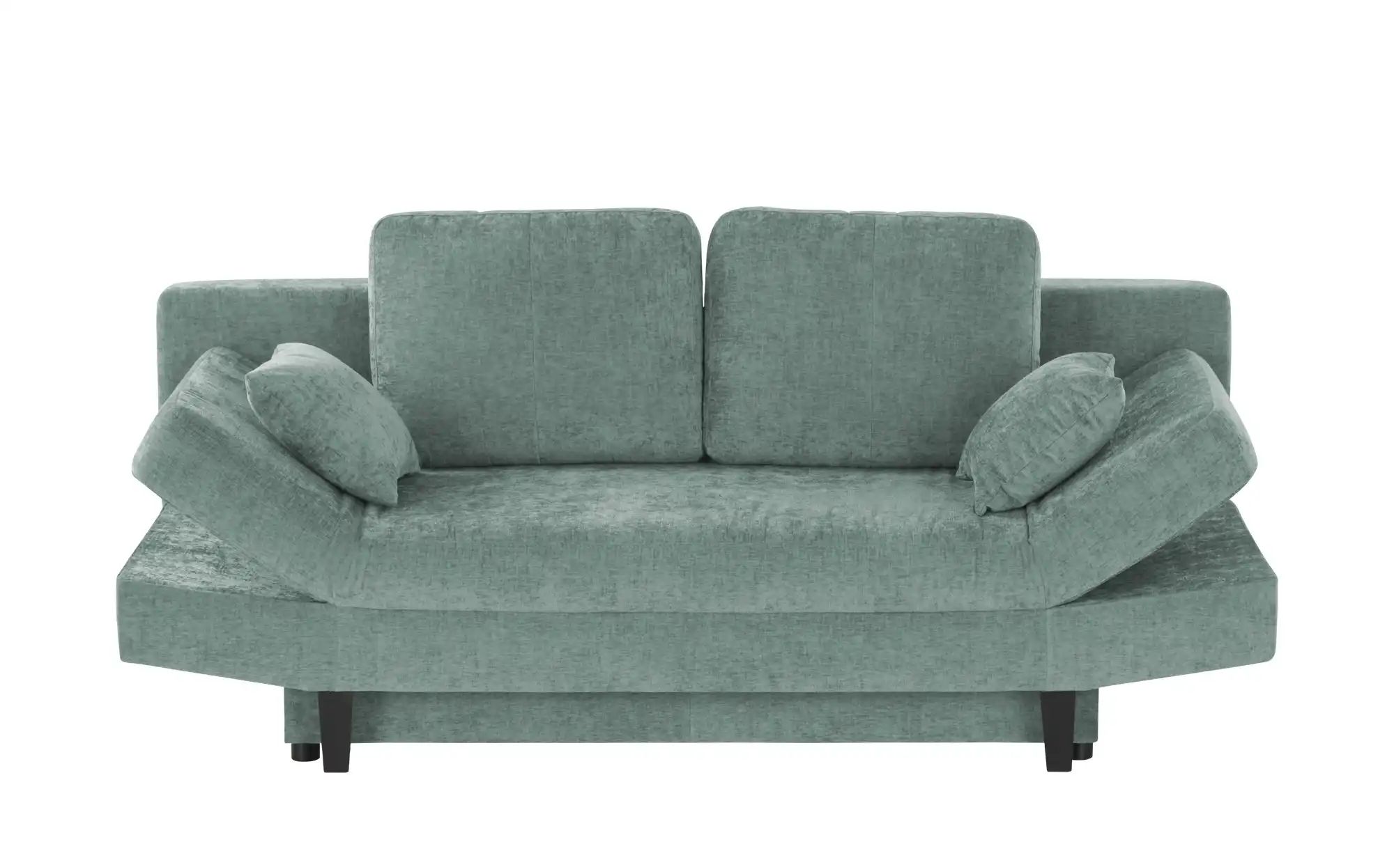 smart Schlafsofa  Mokka ¦ grün ¦ Maße (cm): B: 205 H: 87 T: 100.0 Polstermö günstig online kaufen