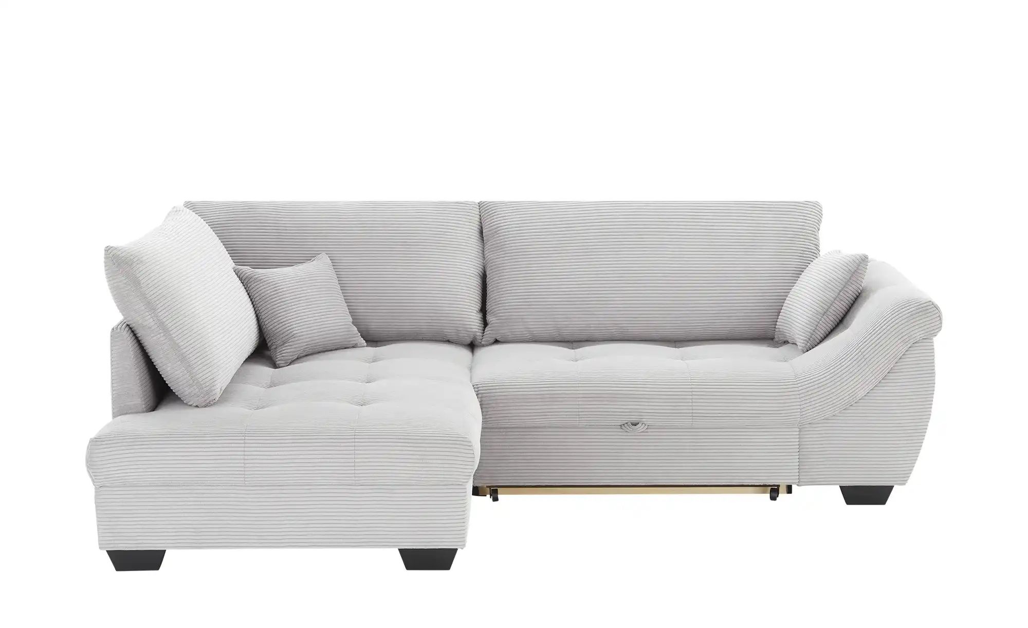 bobb Ecksofa  Krissy ¦ grau ¦ Maße (cm): B: 251 H: 88 T: 190.0 Polstermöbel günstig online kaufen