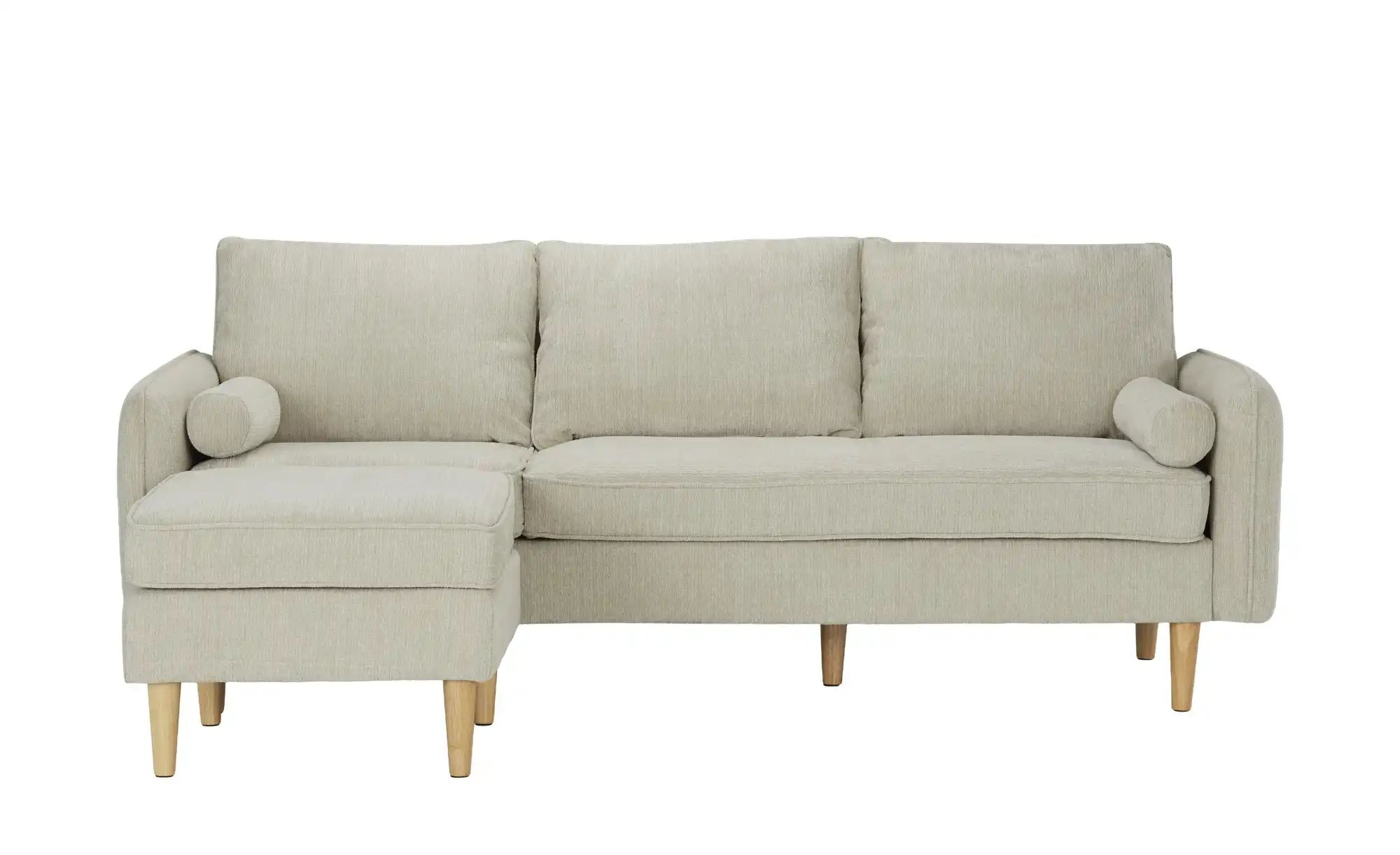 Sofa mit Hocker  Quinn ¦ grau ¦ Maße (cm): B: 210 H: 83 T: 147.0 Polstermöb günstig online kaufen