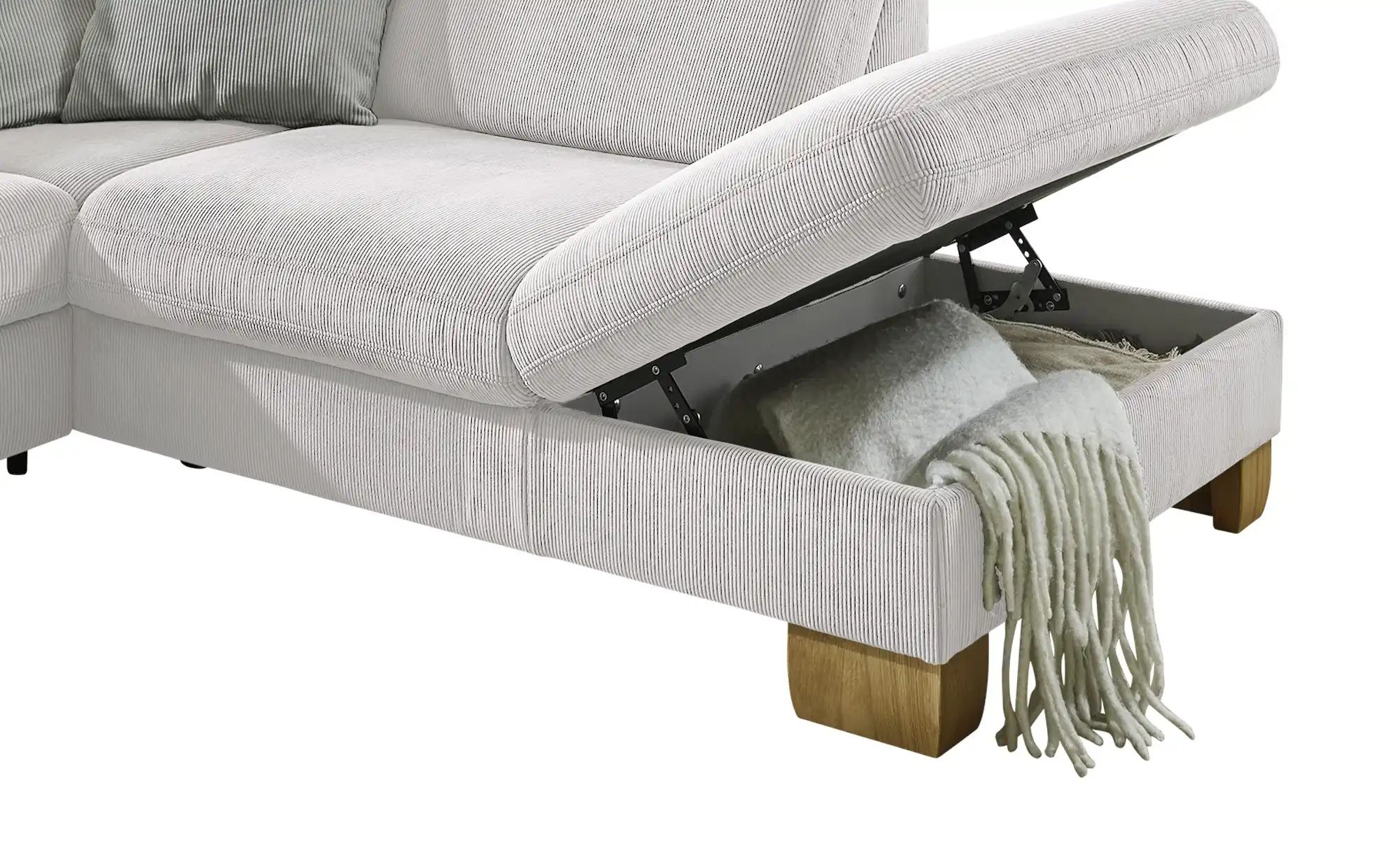 Thumbnail - meinSofa Ecksofa Raica-S ¦ creme ¦ Maße (cm): B: 266 H: 91 T: 243.0 Polstermöbel > Sofas > Ecksofas - Höffner