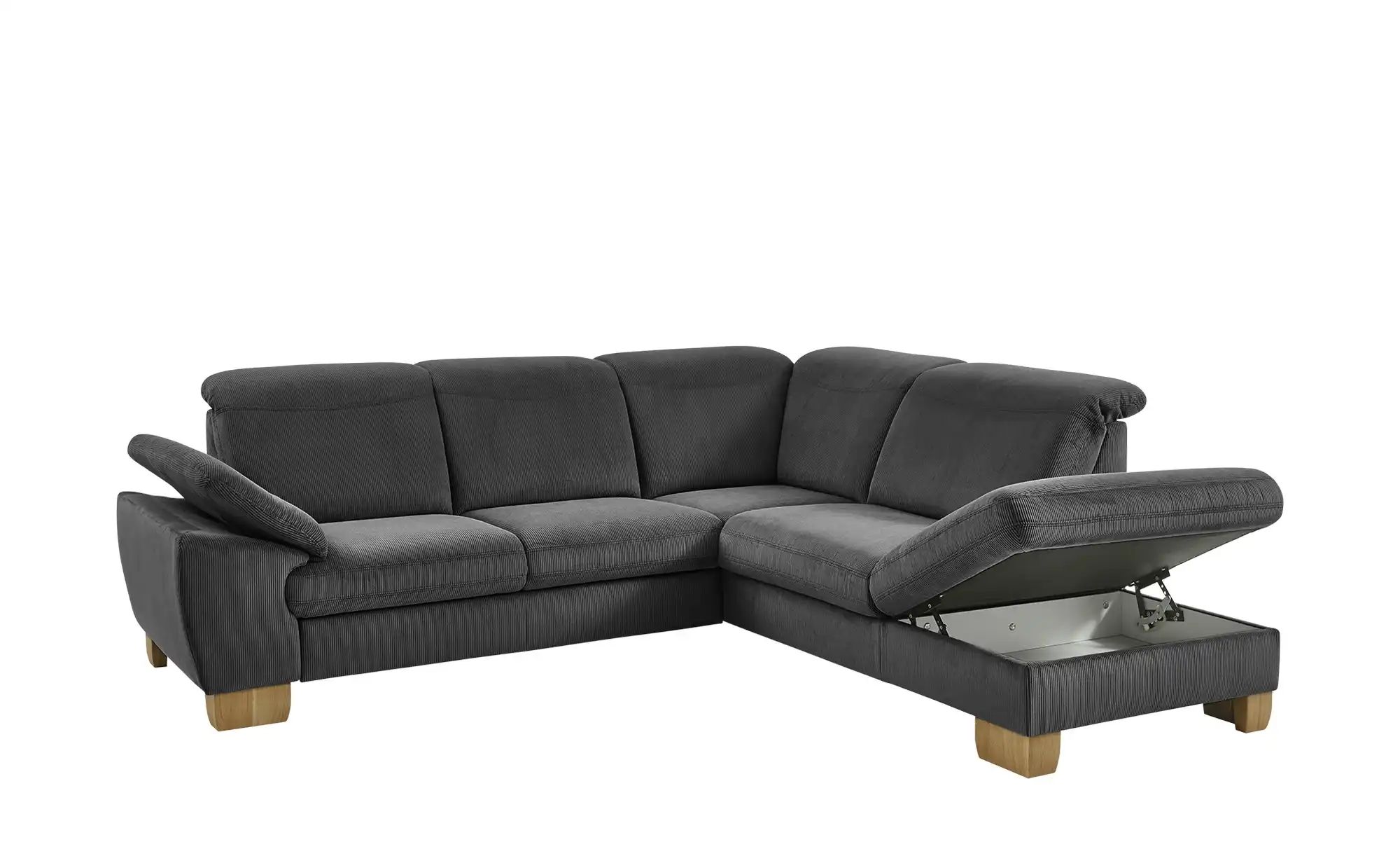 Thumbnail - meinSofa Ecksofa Raica-S ¦ grau ¦ Maße (cm): B: 266 H: 91 T: 243.0 Polstermöbel > Sofas > Ecksofas - Höffner