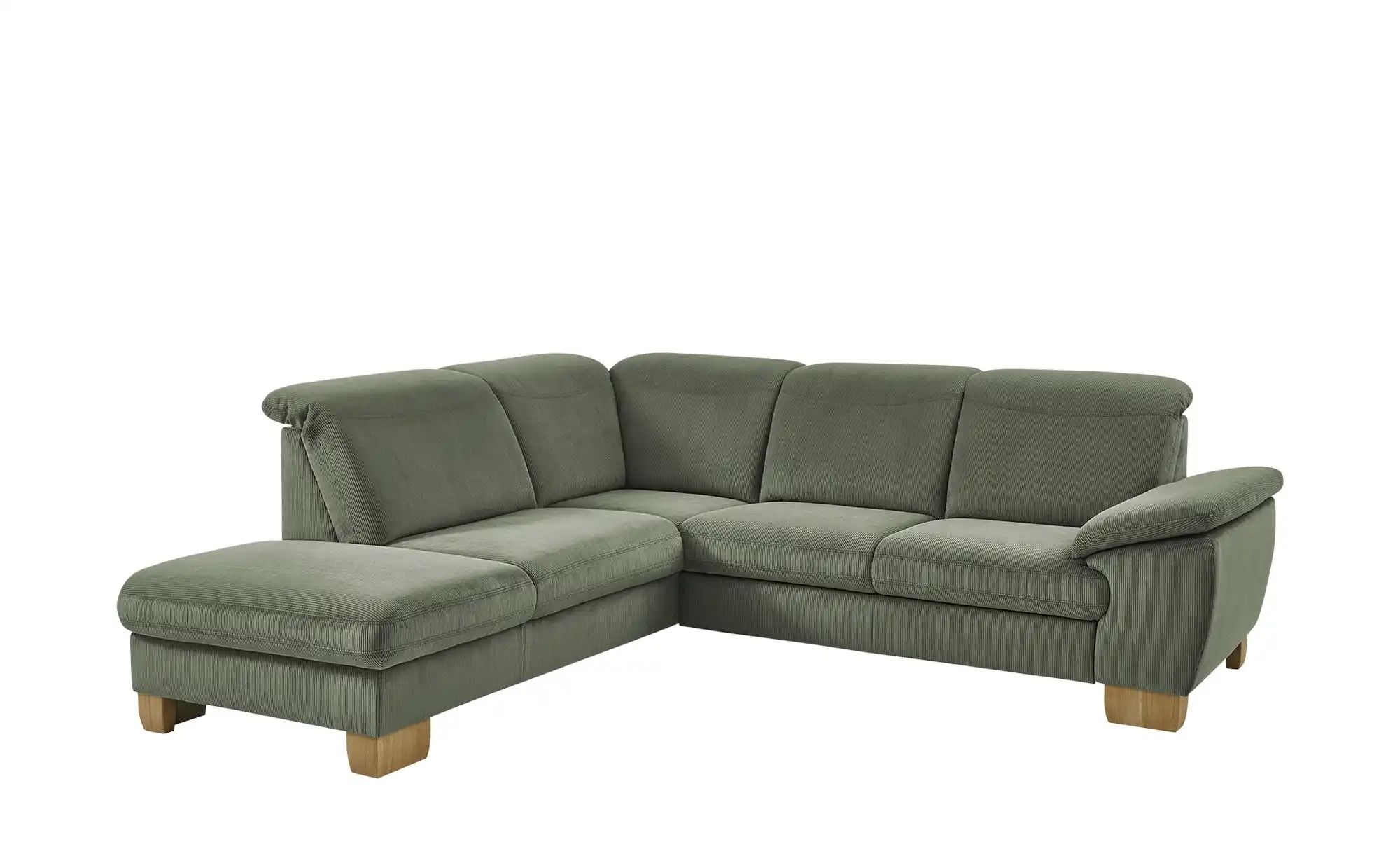 Thumbnail - meinSofa Ecksofa Raica-S ¦ grün ¦ Maße (cm): B: 266 H: 91 T: 243.0 Polstermöbel > Sofas > Ecksofas - Höffner
