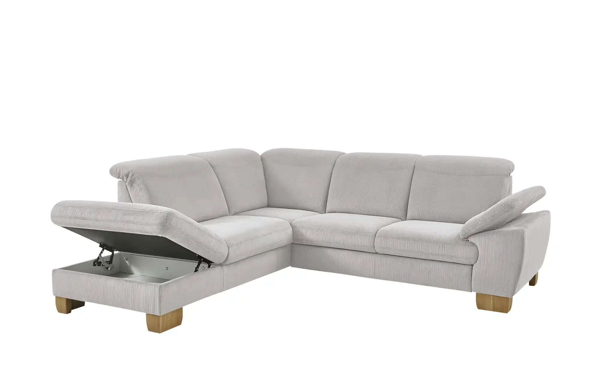 Thumbnail - meinSofa Ecksofa Raica-S ¦ grau ¦ Maße (cm): B: 266 H: 91 T: 243.0 Polstermöbel > Sofas > Ecksofas - Höffner