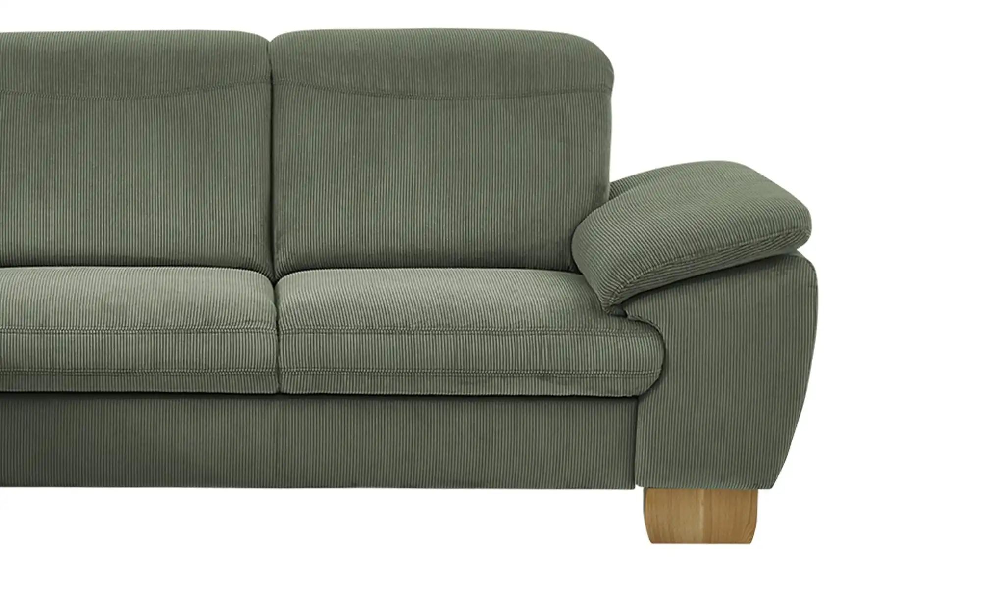 Thumbnail - meinSofa Ecksofa  Raica-S ¦ grün ¦ Maße (cm): B: 266 H: 91 T: 243.0 Polstermöbel > Sofas > Ecksofas - Höffner