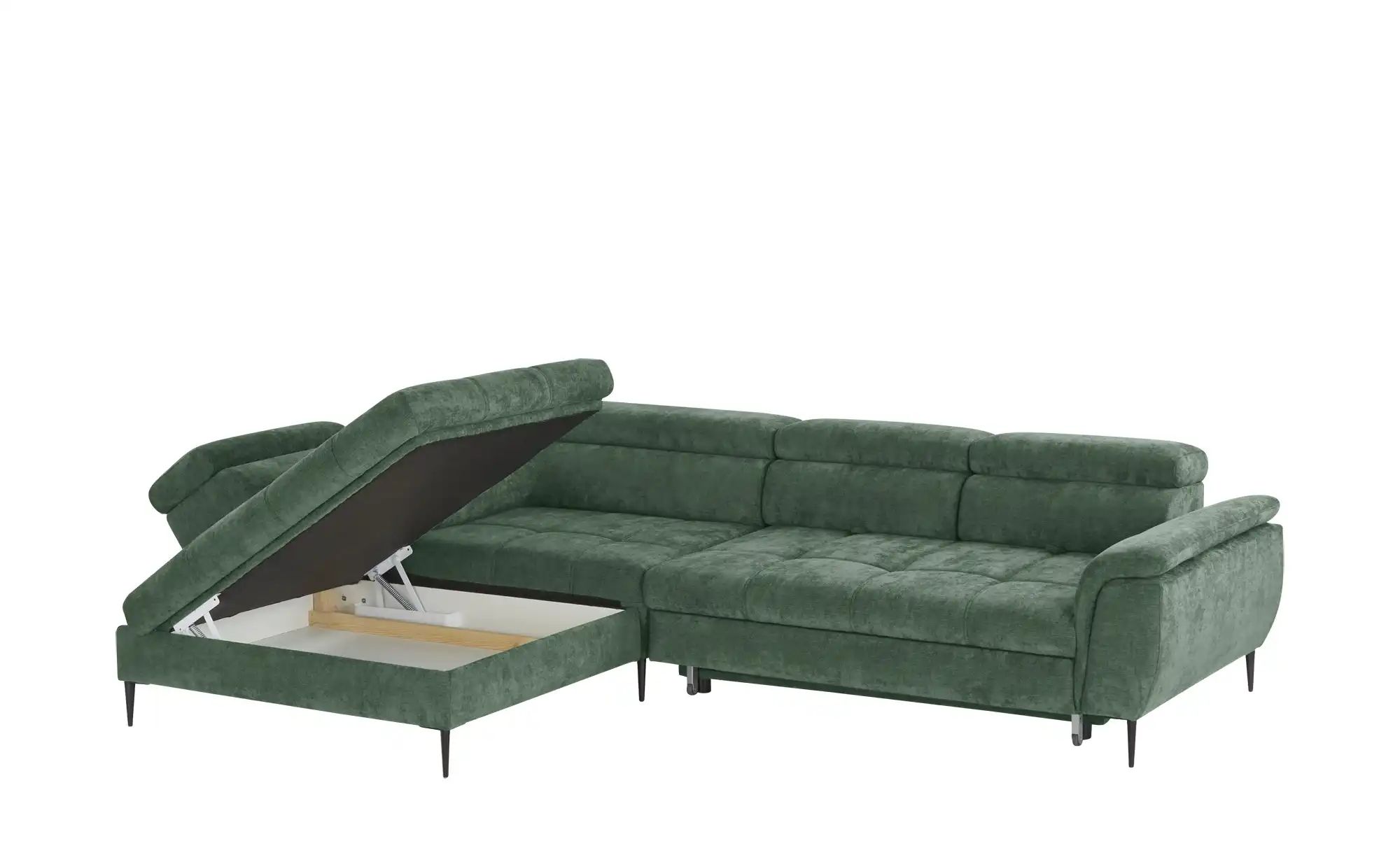 Thumbnail - switch Ecksofa  Denver ¦ grün ¦ Maße (cm): B: 290 H: 94 T: 217.0 Polstermöbel > Sofas > Ecksofas - Höffner