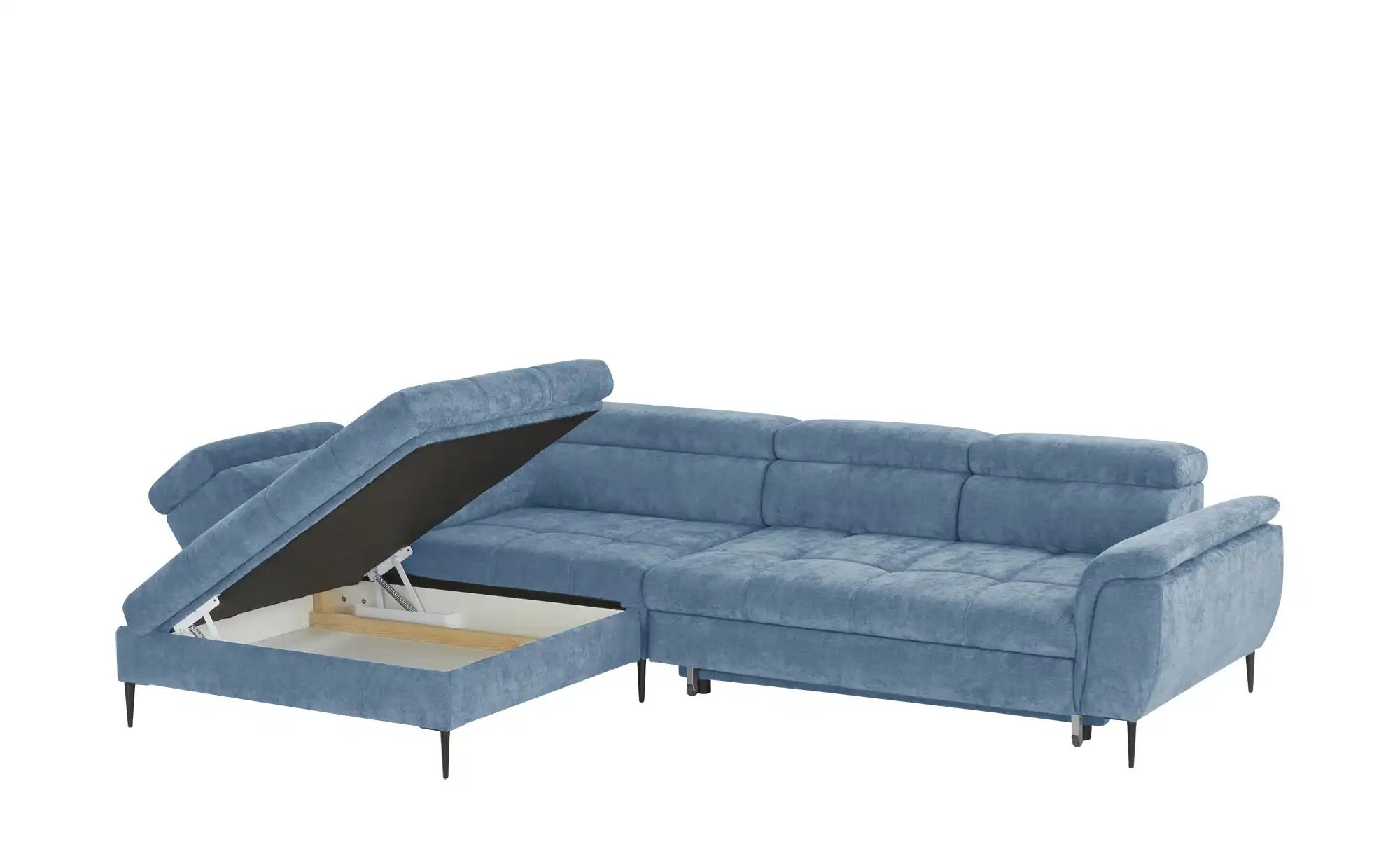 Thumbnail - switch Ecksofa  Denver ¦ blau ¦ Maße (cm): B: 290 H: 94 T: 217.0 Polstermöbel > Sofas > Ecksofas - Höffner