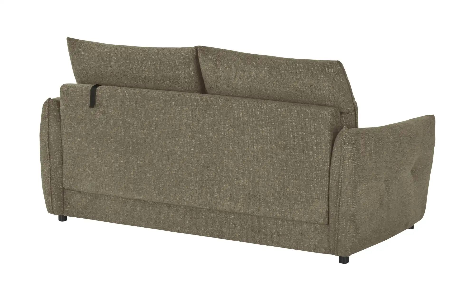 Thumbnail - smart Big Sofa mit Funktion  Linda ¦ grün ¦ Maße (cm): B: 204 H: 78 T: 101.0 Polstermöbel > Sofas > 2-Sitzer - Höffner
