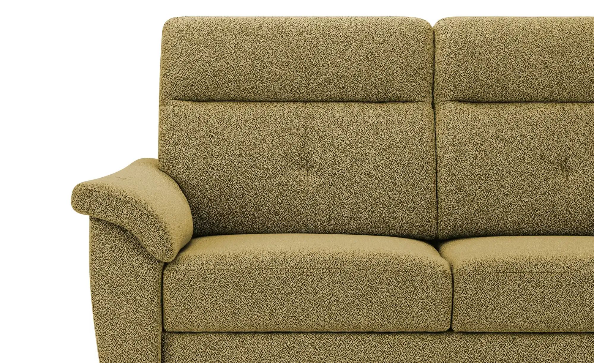 Polstermöbel Oelsa Einzelsofa  Brüssel ¦ gelb ¦ Maße (cm): B: 164 H: 100 T: günstig online kaufen