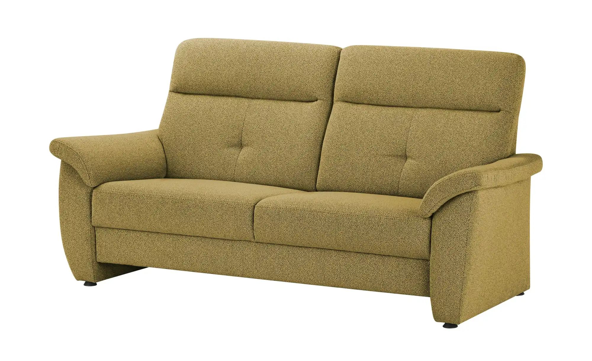 Thumbnail - Polstermöbel Oelsa Einzelsofa Brüssel ¦ gelb ¦ Maße (cm): B: 177 H: 100 T: 90.0 Polstermöbel > Sofas > 2-Sitzer - Höffn...