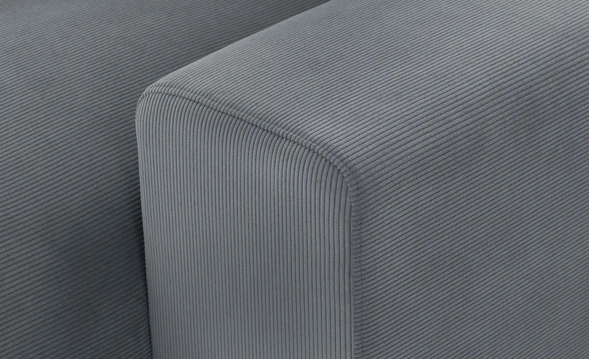 Thumbnail - uno Ecksofa beidseitig montierbar Nea ¦ grau ¦ Maße (cm): B: 260 H: 81 T: 190.0 Polstermöbel > Sofas > 3-Sitzer - Höffne...