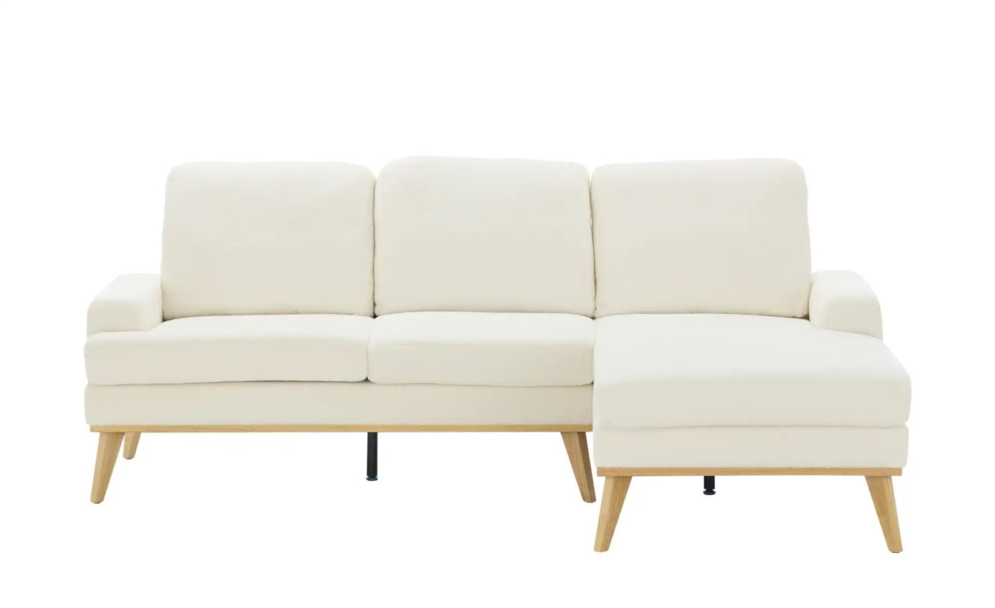 Ecksofa  Azelia ¦ creme ¦ Maße (cm): B: 225 H: 91 T: 142.0 Polstermöbel > S günstig online kaufen