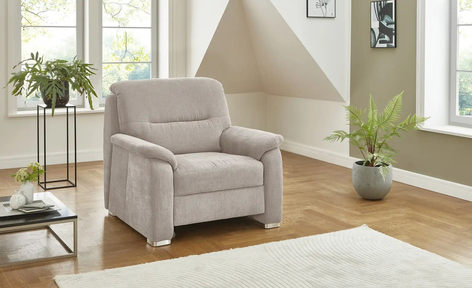 meinSofa Sessel  Vera ¦ creme ¦ Maße (cm): B: 100 H: 92 T: 95 Polstermöbel günstig online kaufen