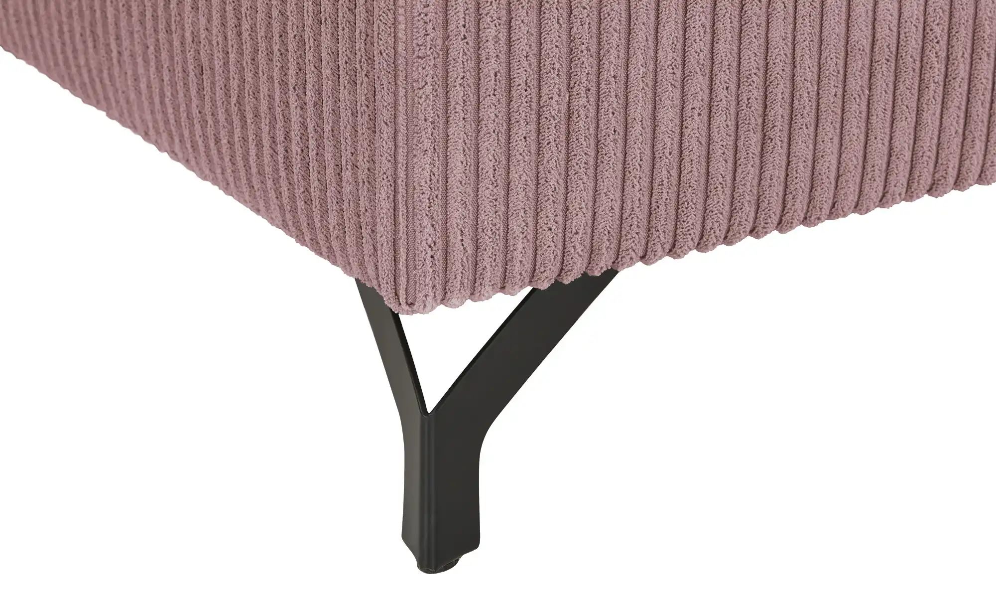 Thumbnail - uno Ecksofa Cord Latina ¦ rosa/pink ¦ Maße (cm): B: 232 H: 110 T: 156.0 Polstermöbel > Sofas > Ecksofas - Höffner