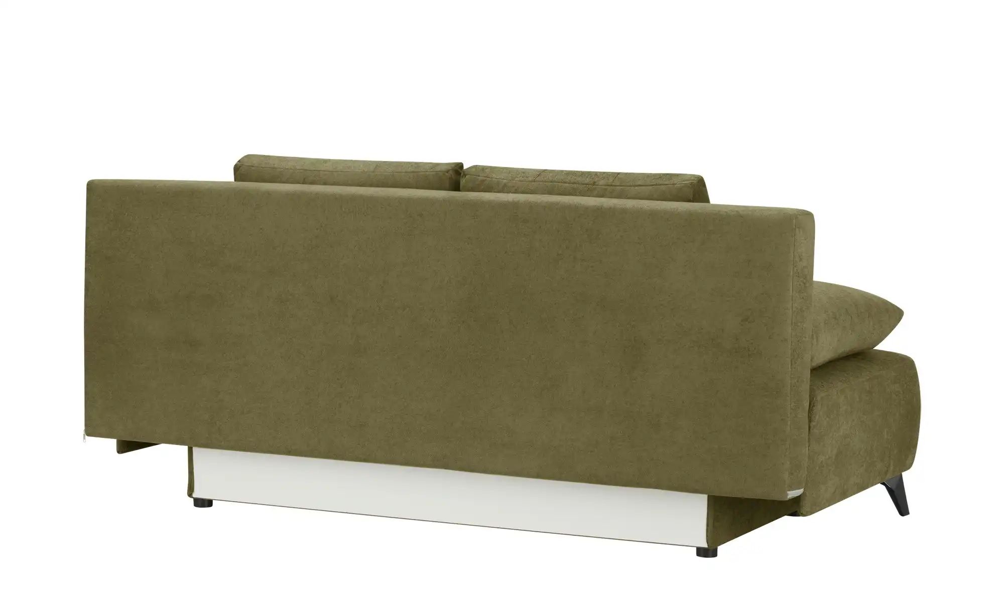 Schlafsofa  Eddy ¦ grün ¦ Maße (cm): B: 197 H: 88 T: 89 Polstermöbel > Sofa günstig online kaufen