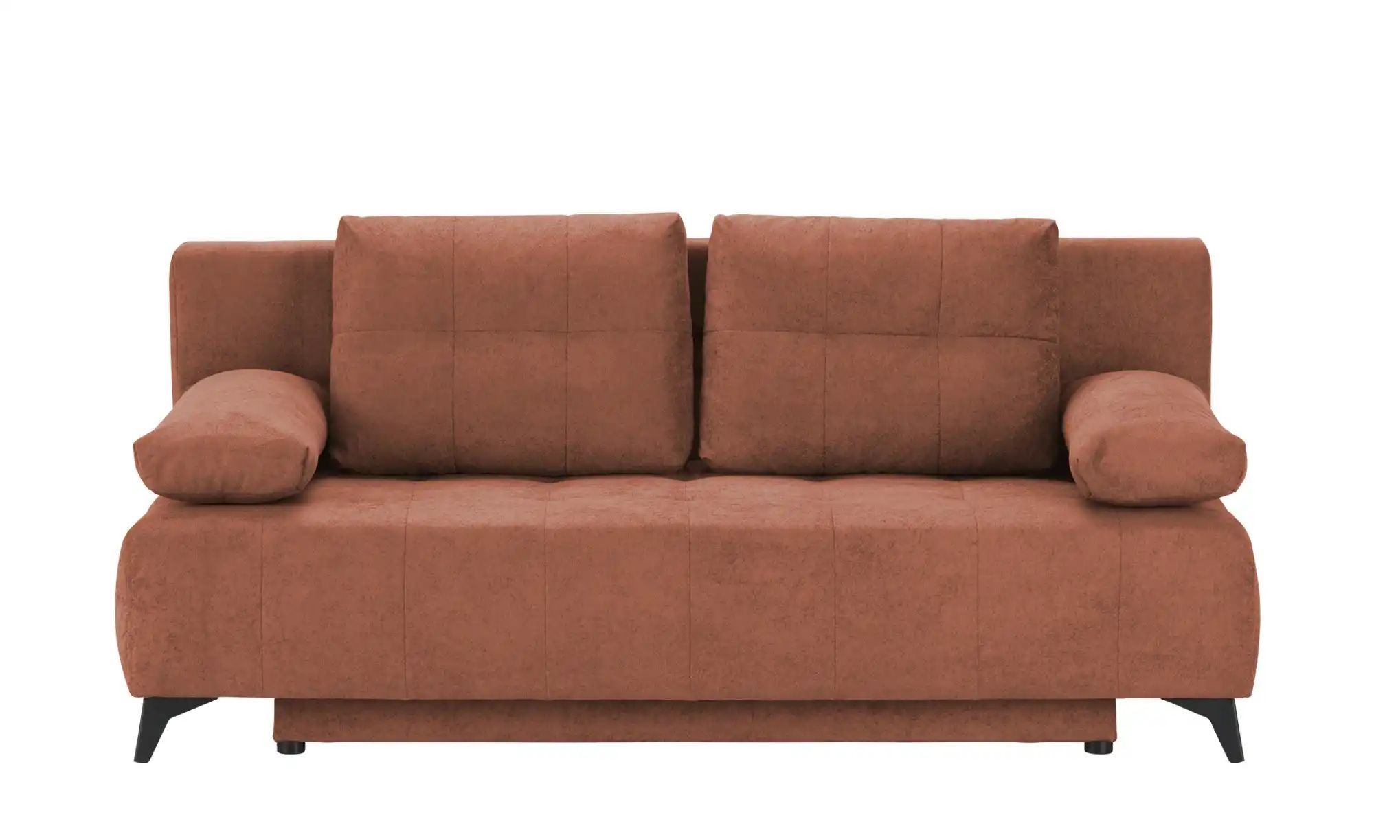 Schlafsofa  Eddy ¦ orange ¦ Maße (cm): B: 197 H: 88 T: 89 Polstermöbel > So günstig online kaufen