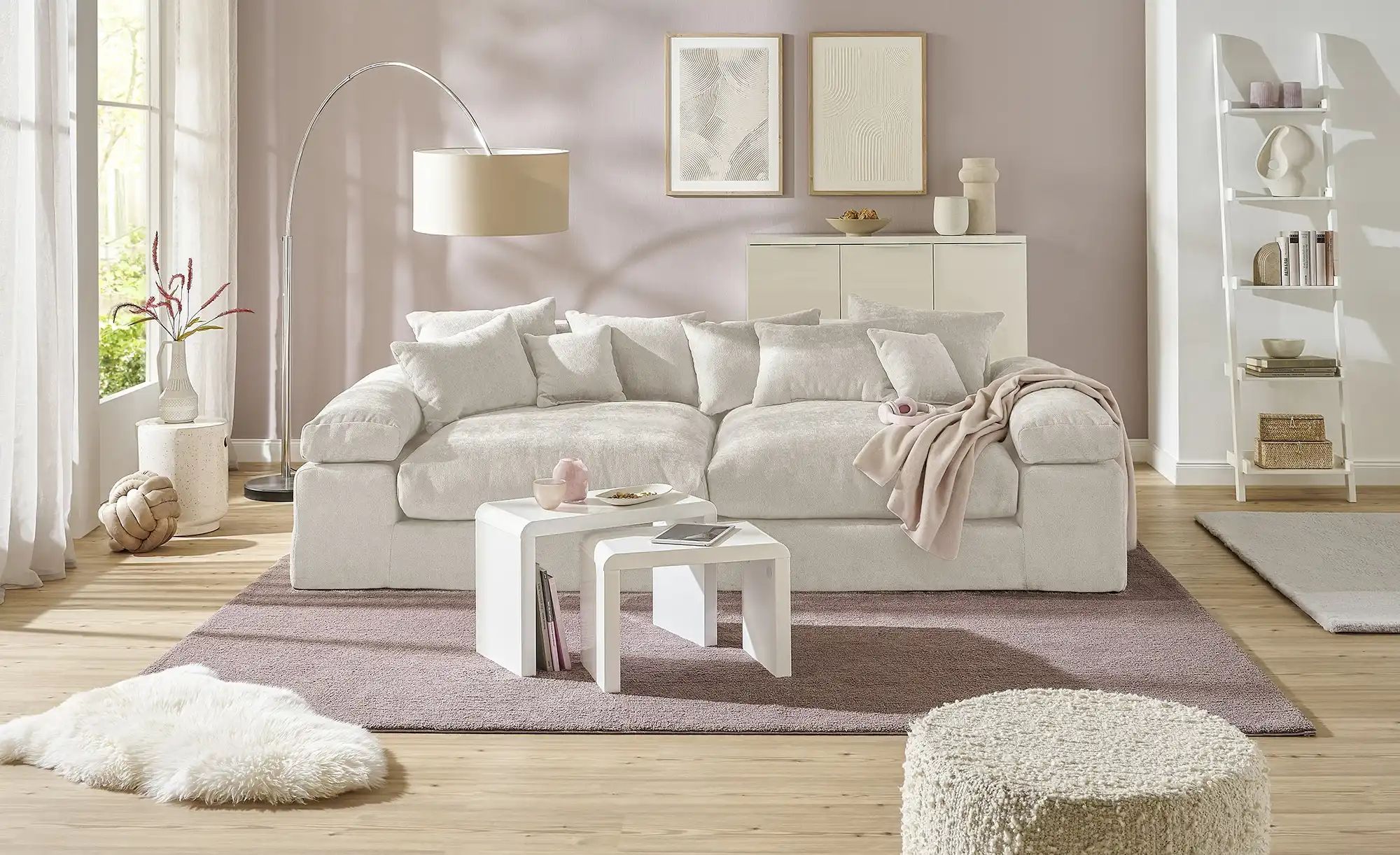 Thumbnail - smart Big Sofa  Lianea ¦ beige ¦ Maße (cm): B: 260 H: 86 T: 133.0 Polstermöbel > Sofas > 2-Sitzer - Höffner