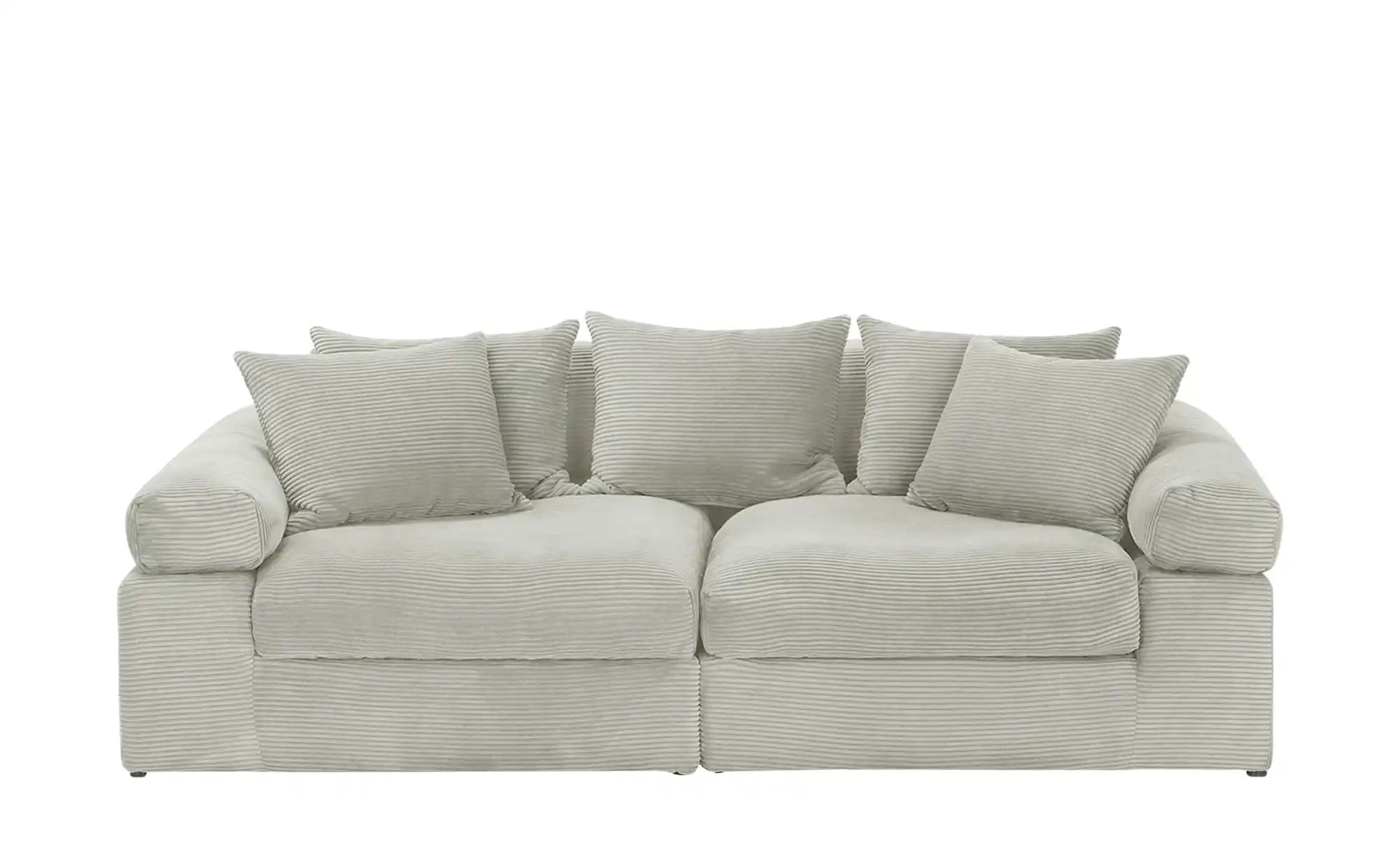 smart Big Sofa Lionore ¦ grau ¦ Maße (cm): B: 242 H: 86 T: 121.0 Polstermöbel > Sofas > 2-Sitzer - Höffner
