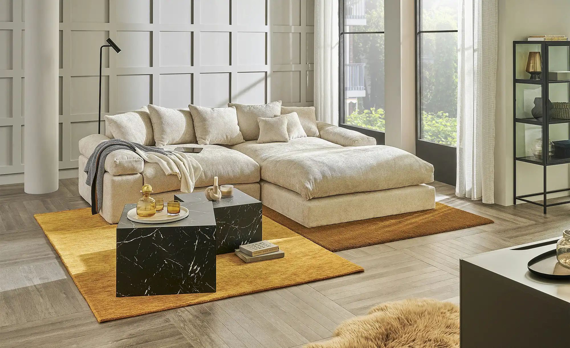 Thumbnail - smart Ecksofa Lionore ¦ beige ¦ Maße (cm): B: 265 H: 86 T: 203.0 Polstermöbel > Sofas > Ecksofas - Höffner