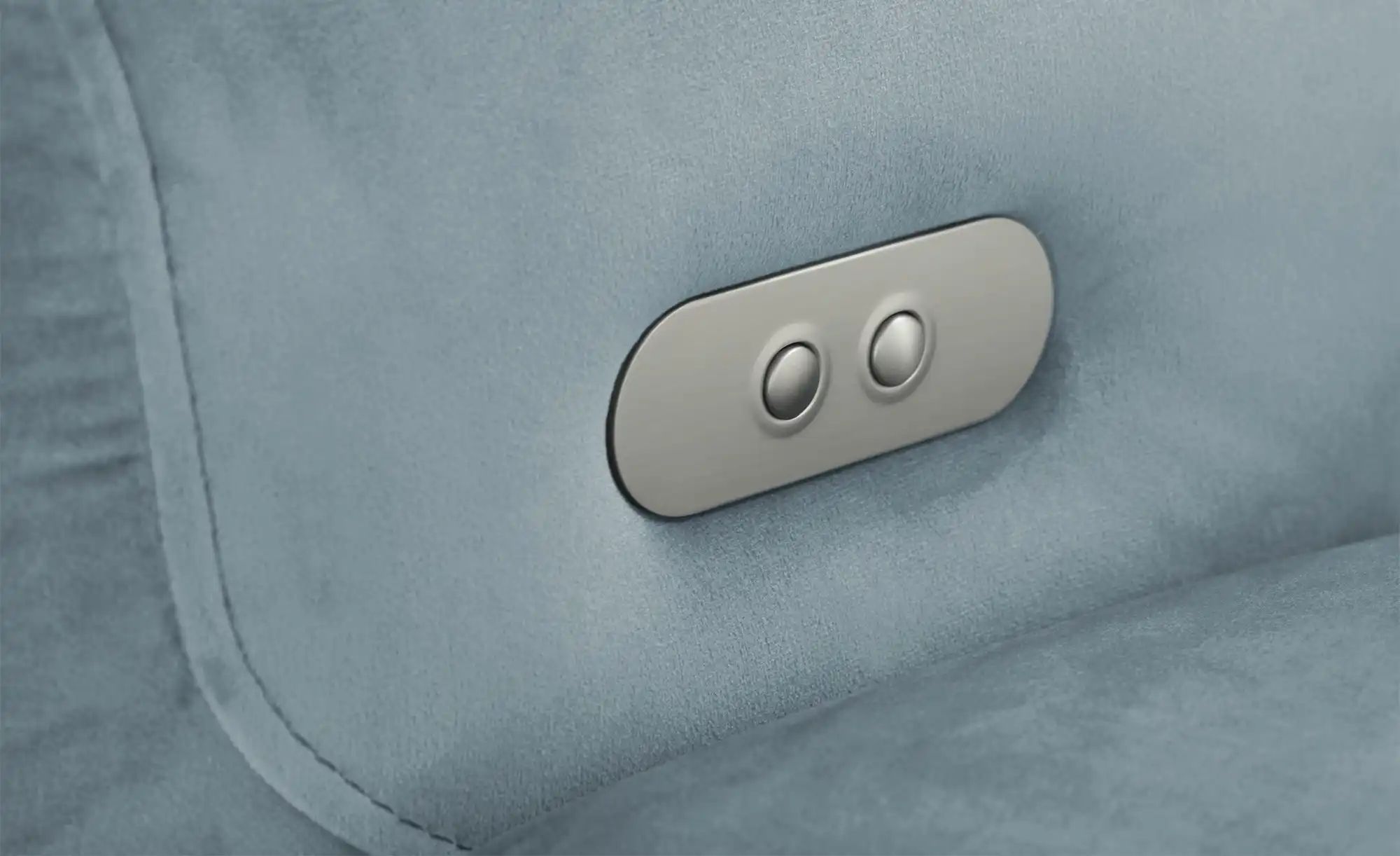 Thumbnail - switch Einzelsofa Plaza ¦ blau ¦ Maße (cm): B: 192 H: 99 T: 105.0 Polstermöbel > Sofas > 2-Sitzer - Höffner