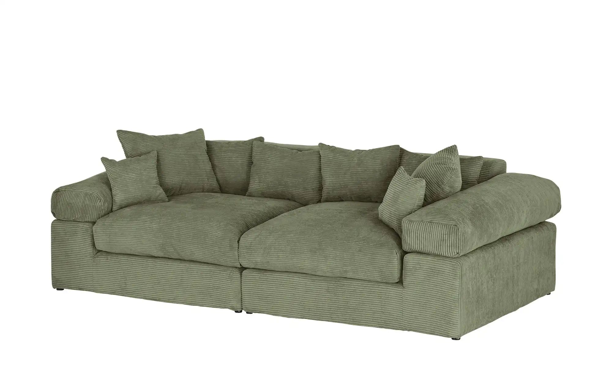 smart Big Sofa  Lianea ¦ grün ¦ Maße (cm): B: 260 H: 86 T: 133.0 Polstermöb günstig online kaufen