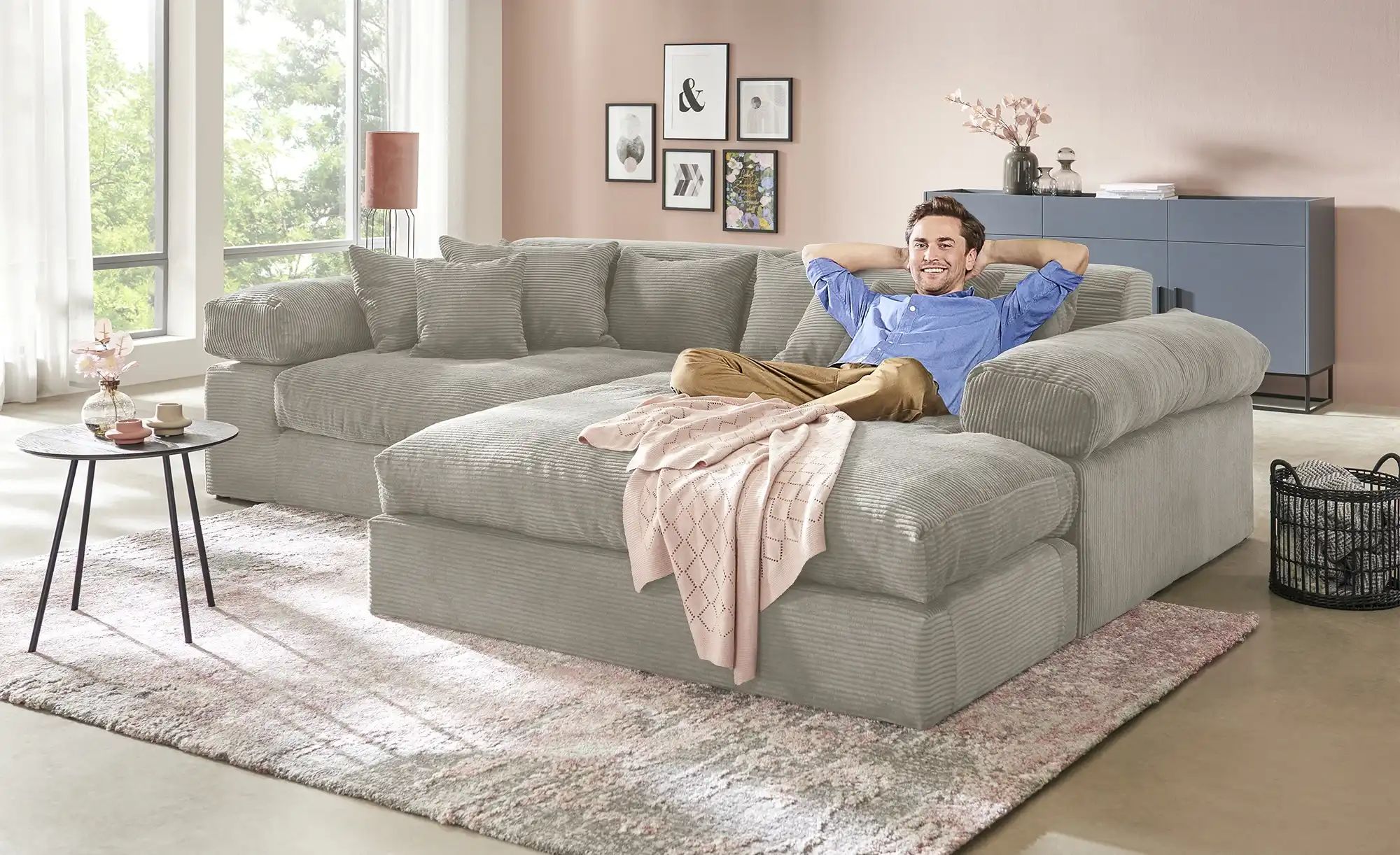 Thumbnail - smart Ecksofa Lianea ¦ beige ¦ Maße (cm): B: 291 H: 86 T: 208.0 Polstermöbel > Sofas > Ecksofas - Höffner