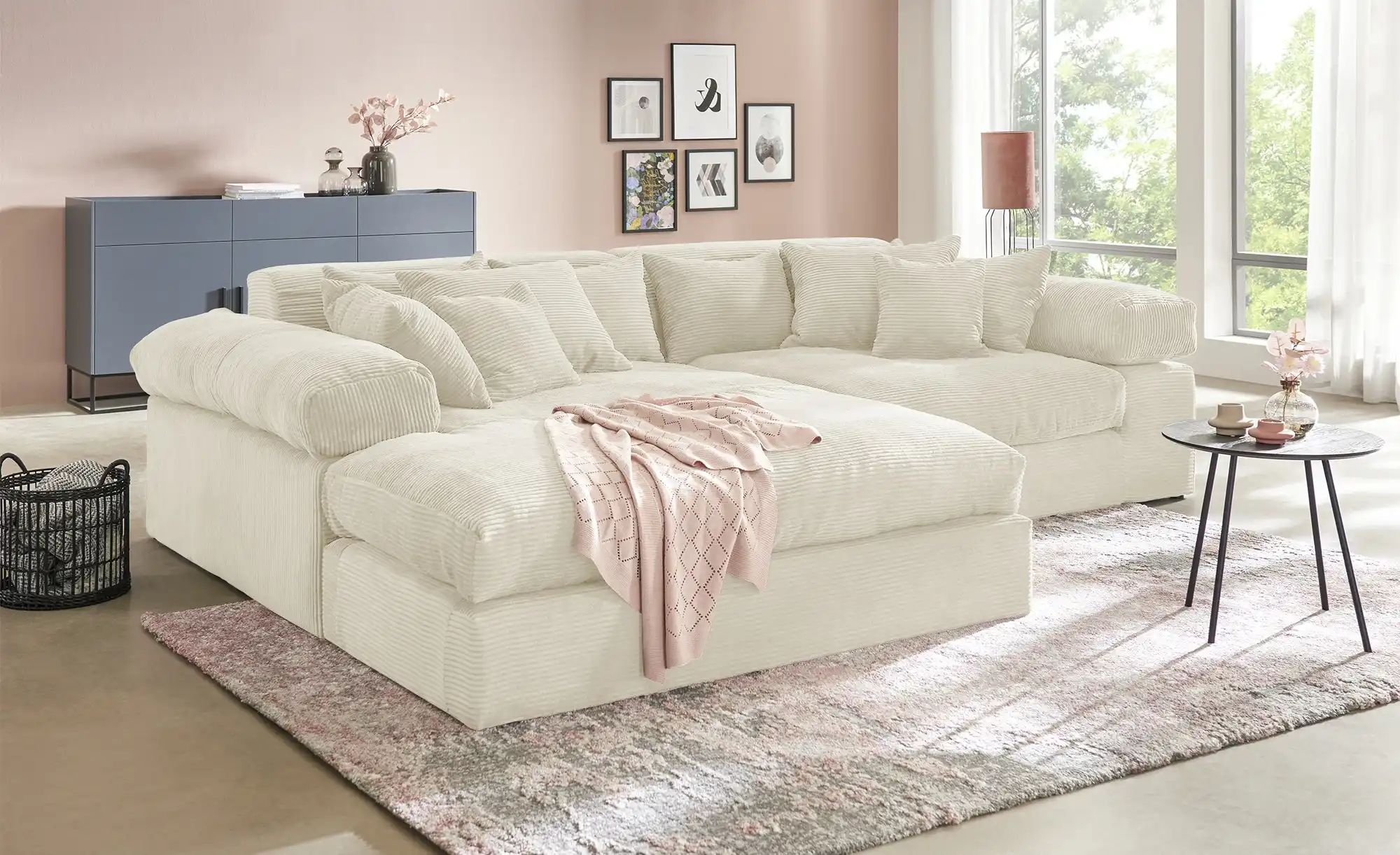 smart Ecksofa  Lianea ¦ creme ¦ Maße (cm): B: 291 H: 86 T: 208.0 Polstermöb günstig online kaufen