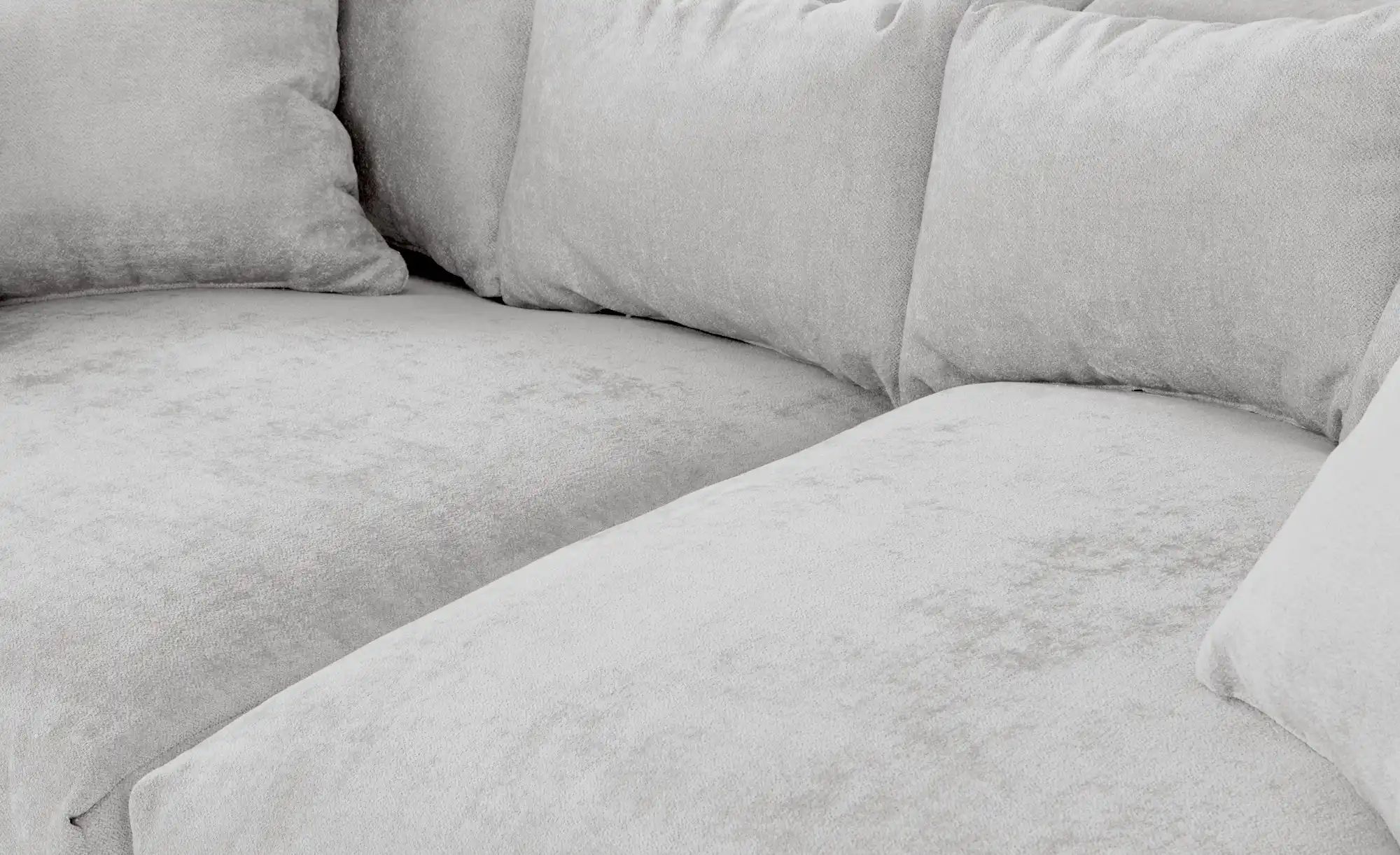 Thumbnail - smart Big Sofa im modernem Cord Lianea ¦ grau ¦ Maße (cm): B: 260 H: 86 T: 133.0 Polstermöbel > Sofas > 2-Sitzer - Höffn...