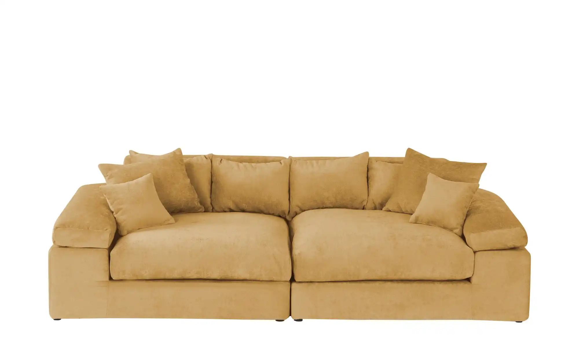 smart Big Sofa Lianea ¦ gelb ¦ Maße (cm): B: 260 H: 86 T: 133.0 Polstermöbel > Sofas > 2-Sitzer - Höffner