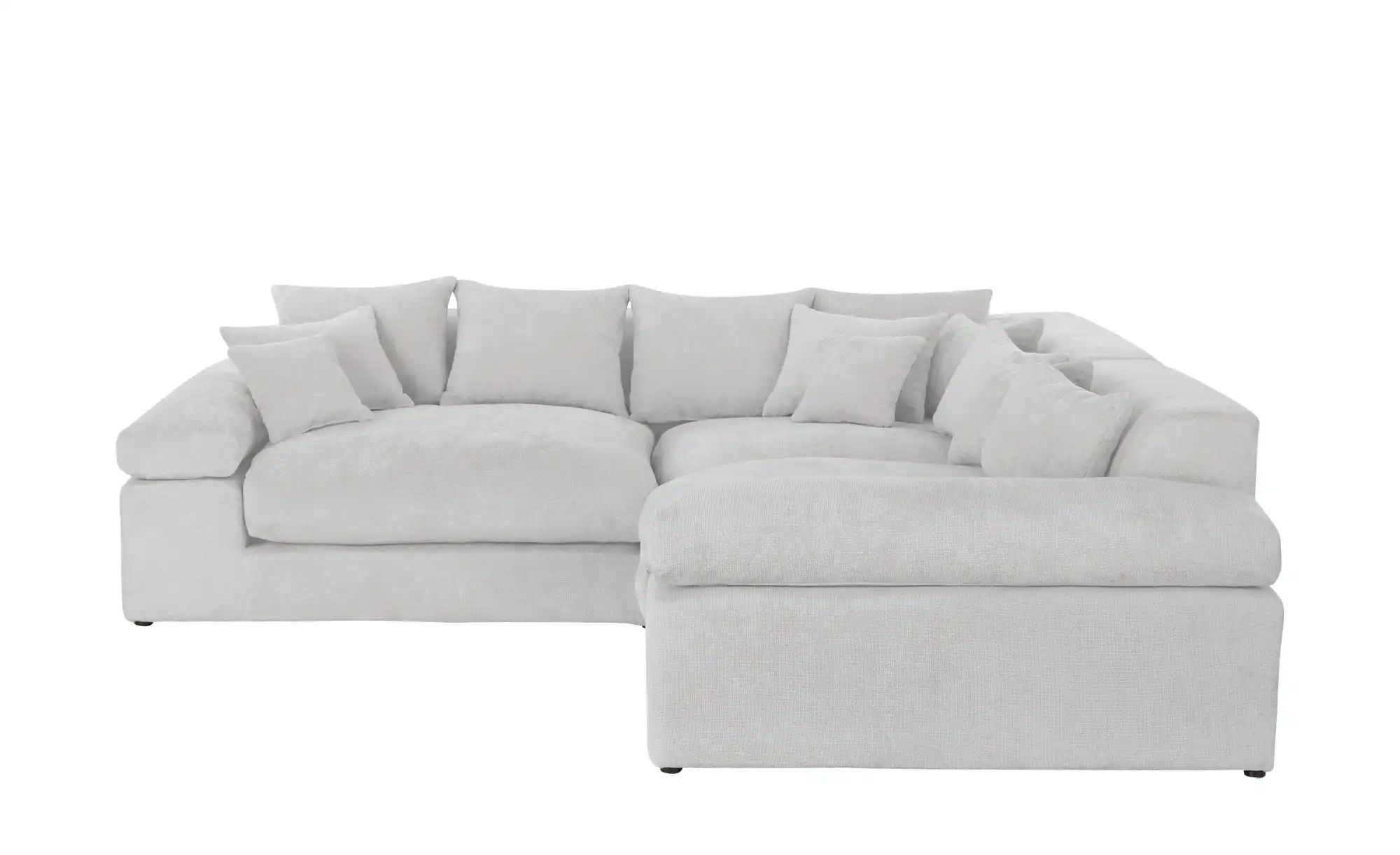 smart Ecksofa  Lianea ¦ silber ¦ Maße (cm): B: 278 H: 86 T: 278.0 Polstermö günstig online kaufen