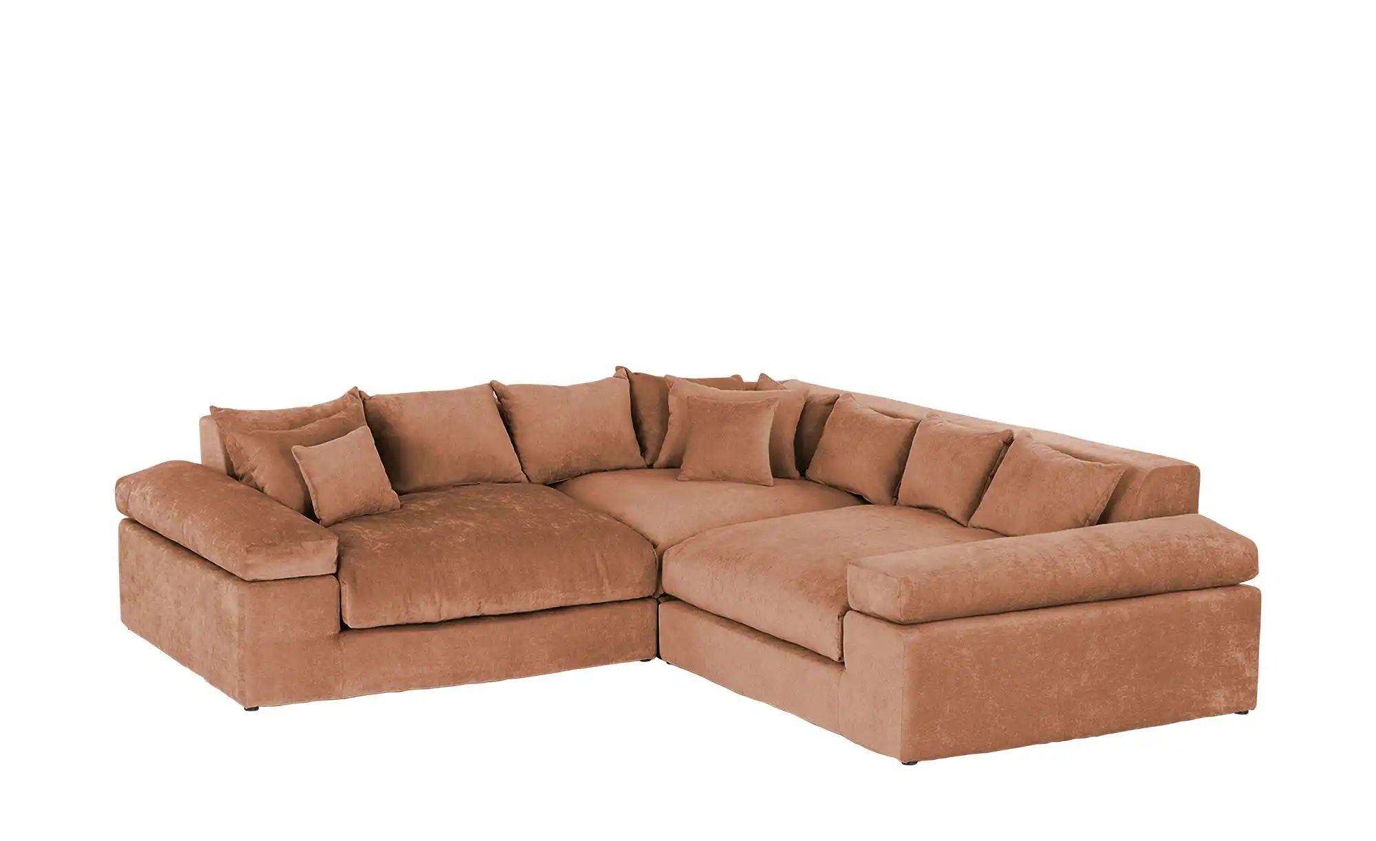 smart Ecksofa  Lianea ¦ rot ¦ Maße (cm): B: 278 H: 86 T: 278.0 Polstermöbel günstig online kaufen