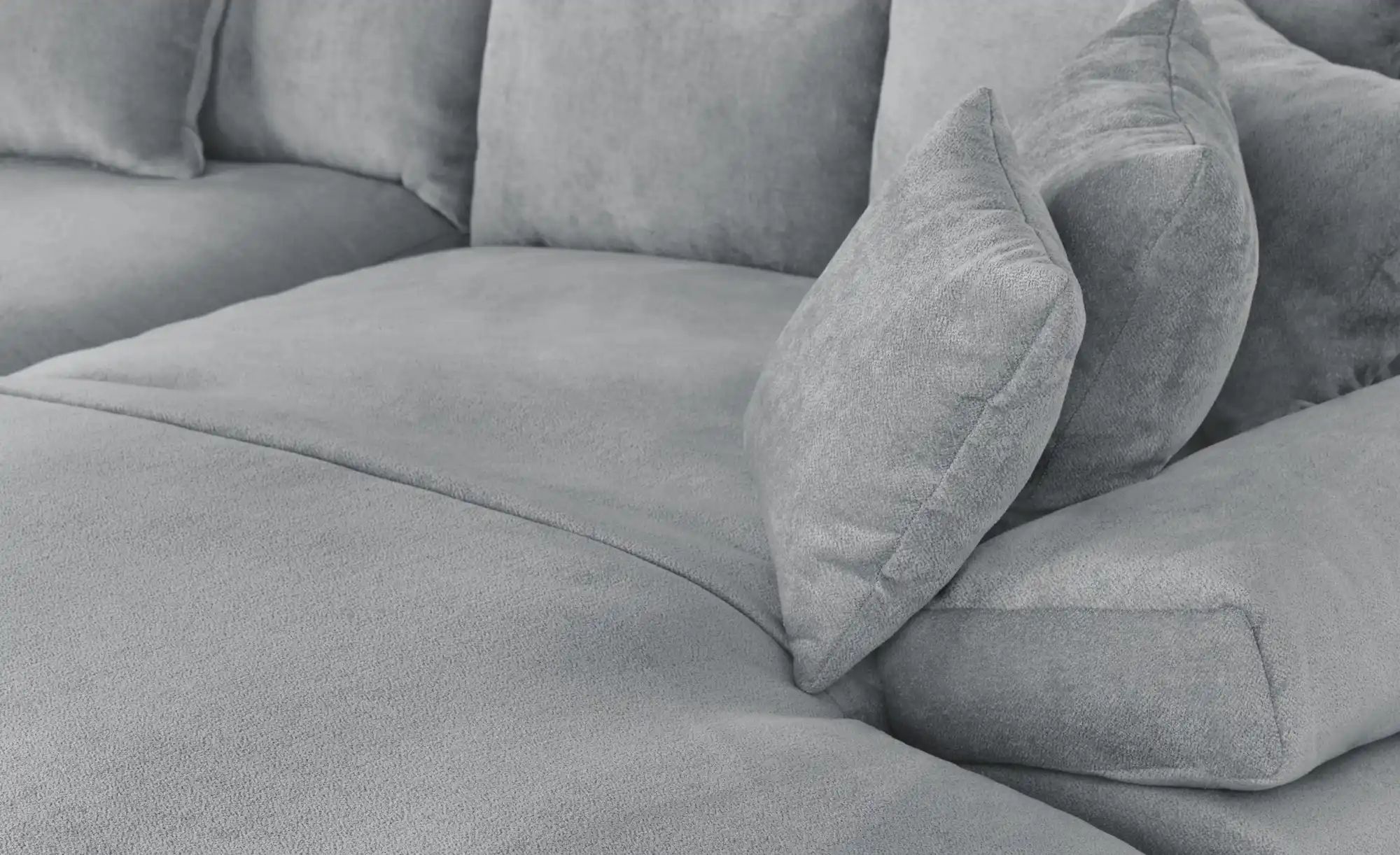 Thumbnail - smart Ecksofa  Lianea ¦ grau ¦ Maße (cm): B: 291 H: 86 T: 208.0 Polstermöbel > Sofas > 3-Sitzer - Höffner