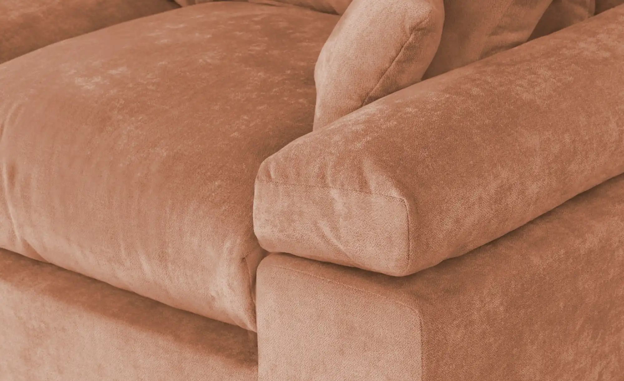 Thumbnail - smart Big Sofa Lianea ¦ rot ¦ Maße (cm): B: 260 H: 86 T: 133.0 Polstermöbel > Sofas > 2-Sitzer - Höffner