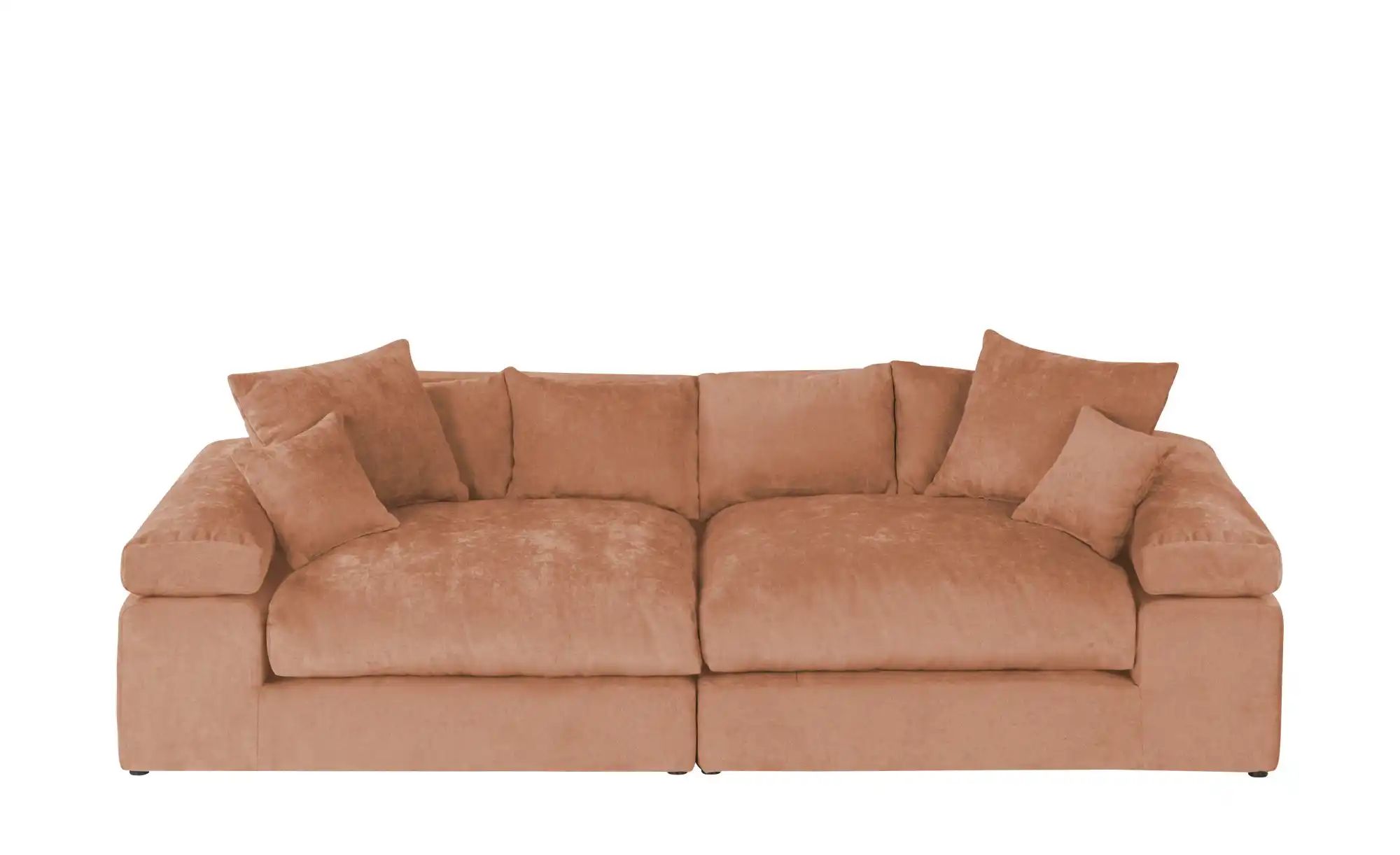 smart Big Sofa Lianea ¦ rot ¦ Maße (cm): B: 260 H: 86 T: 133.0 Polstermöbel > Sofas > 2-Sitzer - Höffner
