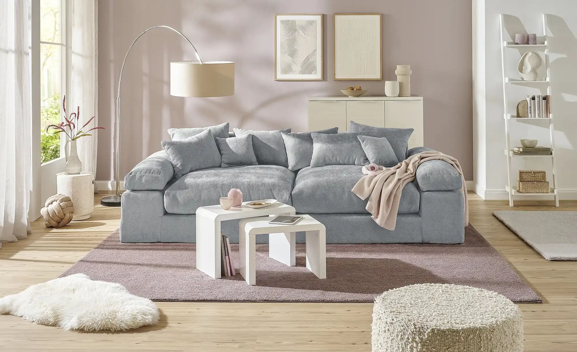 smart Big Sofa  Lianea ¦ grau ¦ Maße (cm): B: 260 H: 86 T: 133.0 Polstermöb günstig online kaufen