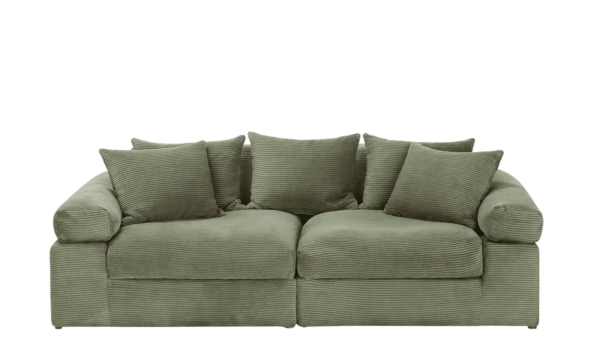smart Big Sofa  Lionore ¦ grün ¦ Maße (cm): B: 242 H: 86 T: 121.0 Polstermö günstig online kaufen