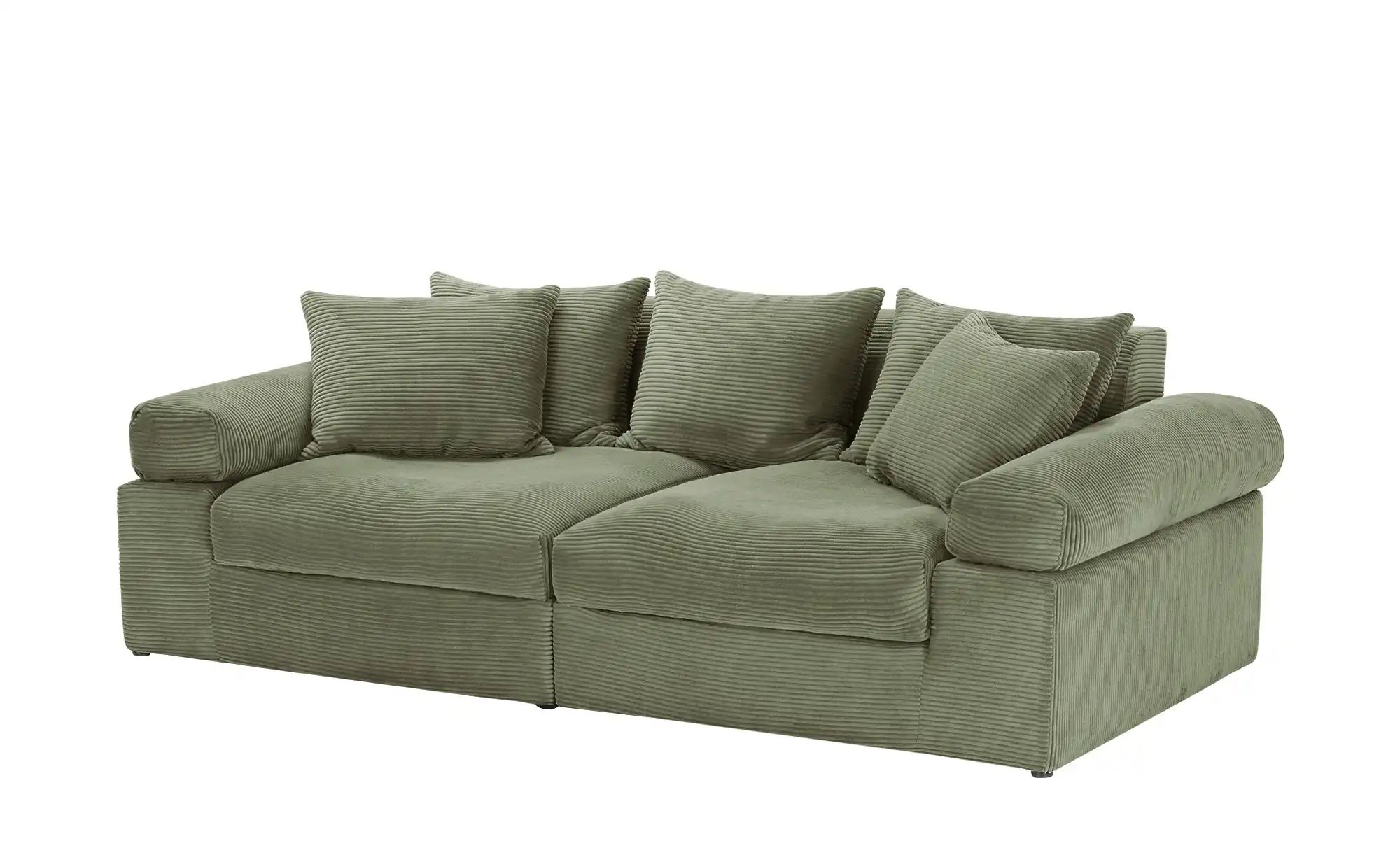 smart Big Sofa  Lionore ¦ grün ¦ Maße (cm): B: 242 H: 86 T: 121.0 Polstermö günstig online kaufen