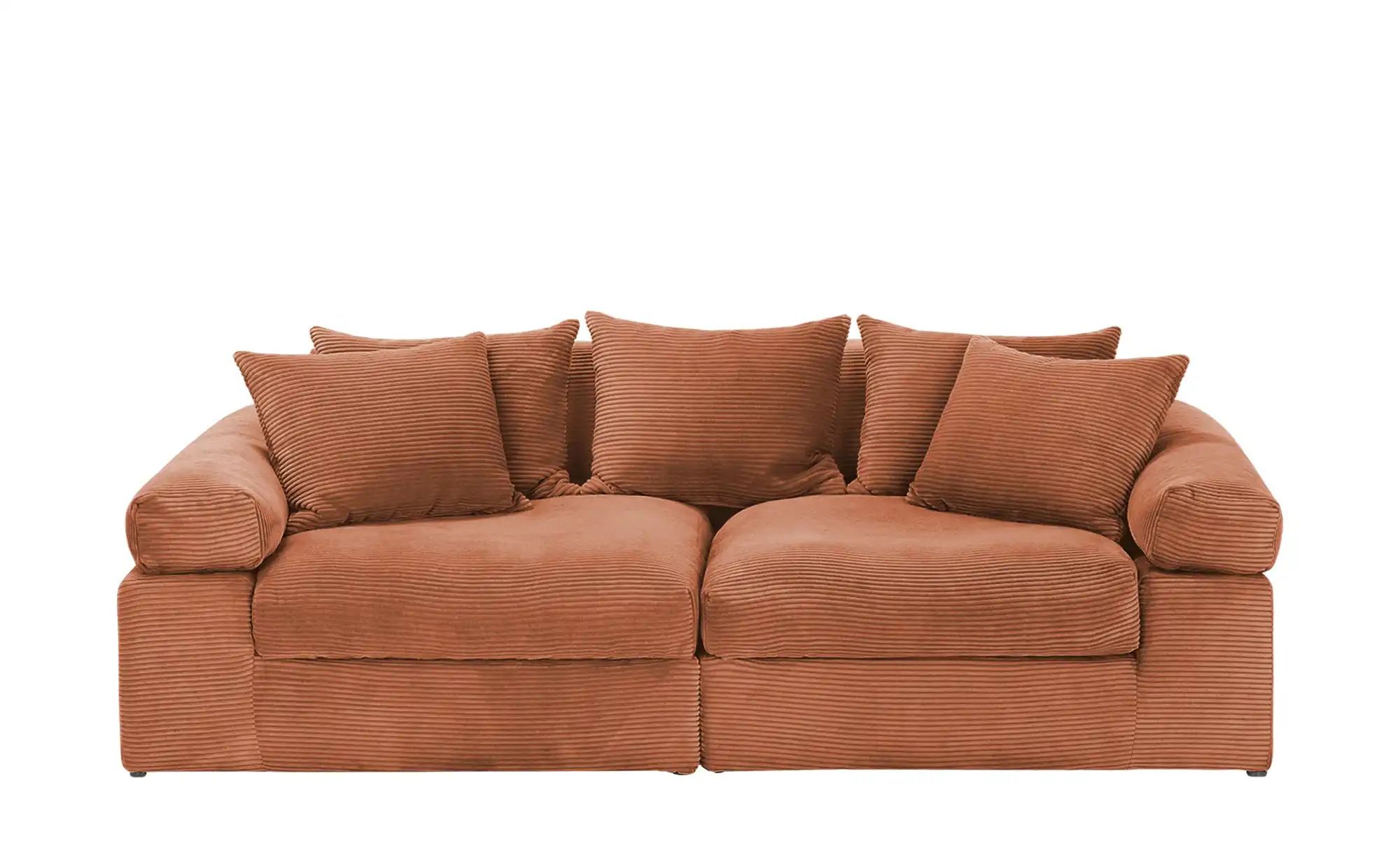 smart Big Sofa  Lionore ¦ rot ¦ Maße (cm): B: 242 H: 86 T: 121.0 Polstermöb günstig online kaufen