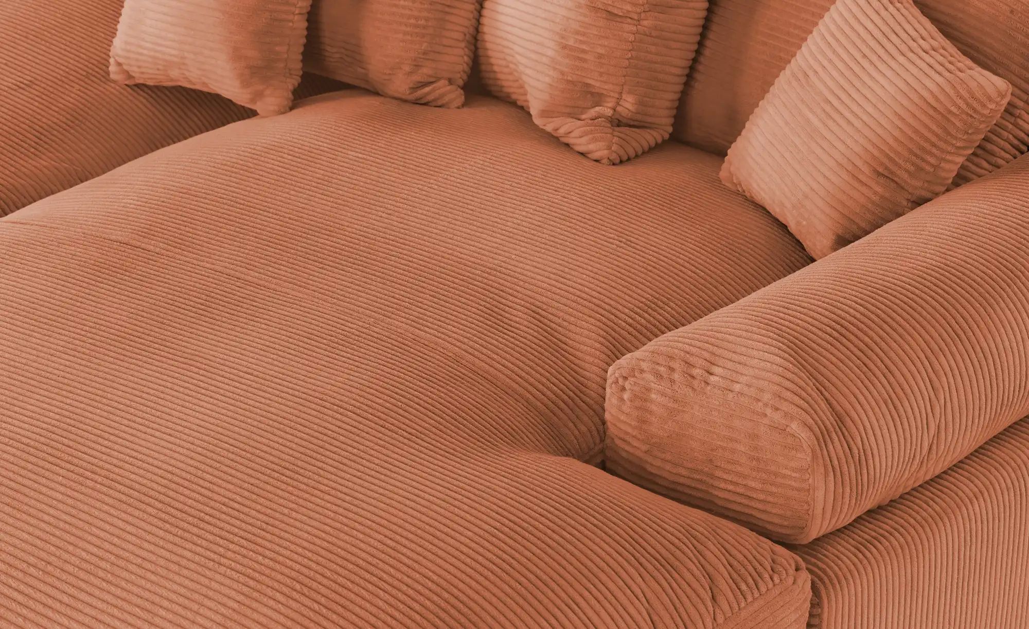 Thumbnail - smart Ecksofa  Lionore ¦ rot ¦ Maße (cm): B: 265 H: 86 T: 203.0 Polstermöbel > Sofas > Ecksofas - Höffner