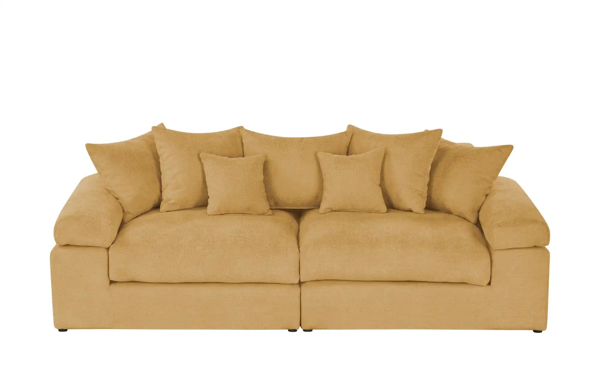 smart Big Sofa  Lionore ¦ gelb ¦ Maße (cm): B: 242 H: 86 T: 121.0 Polstermö günstig online kaufen