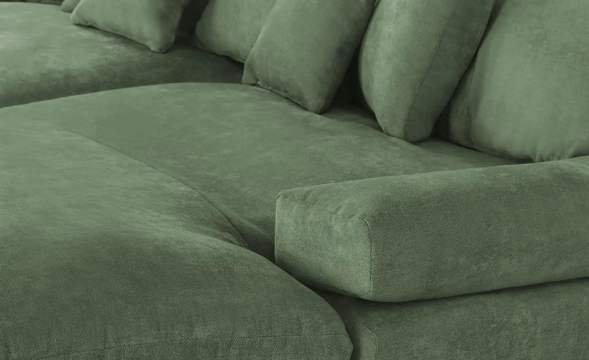 Thumbnail - smart Ecksofa Lionore ¦ grün ¦ Maße (cm): B: 265 H: 86 T: 203.0 Polstermöbel > Sofas > 3-Sitzer - Höffner