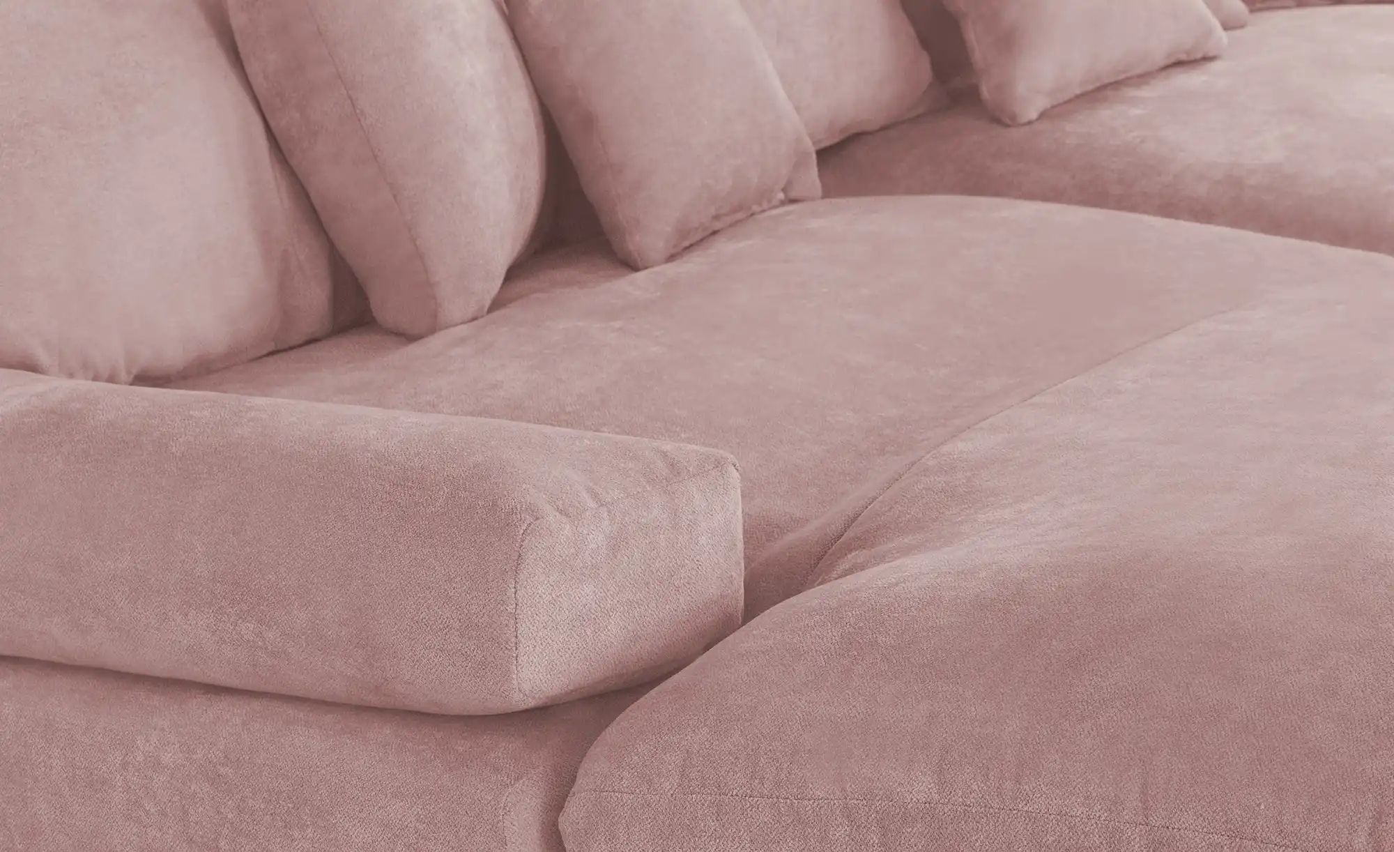 Thumbnail - smart Ecksofa  Lionore ¦ rosa/pink ¦ Maße (cm): B: 265 H: 86 T: 203.0 Polstermöbel > Sofas > 3-Sitzer - Höffner