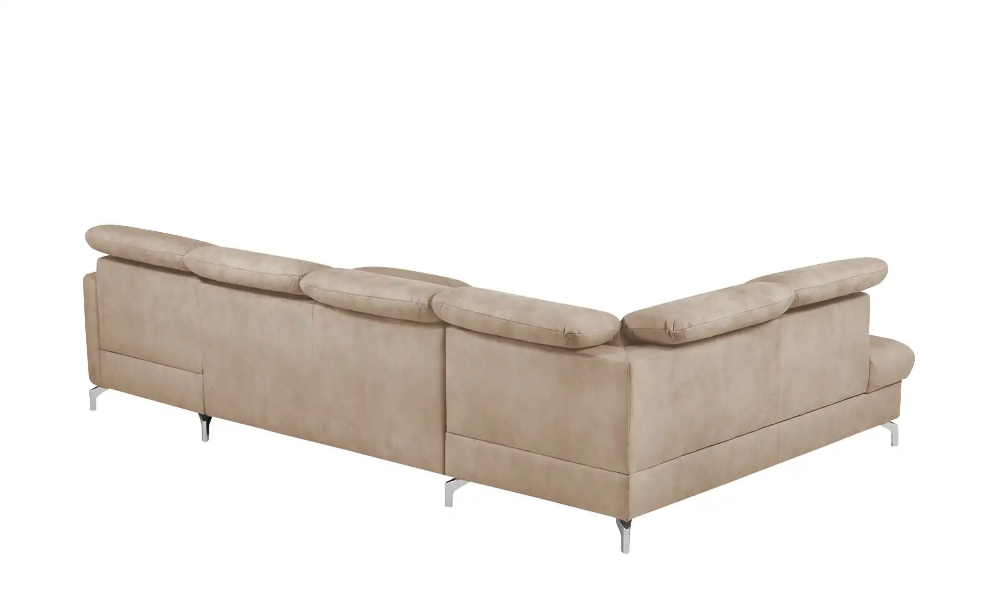 uno Wohnlandschaft Wildleder-Optik Basel ¦ beige ¦ Maße (cm): B: 304 H: 100 günstig online kaufen