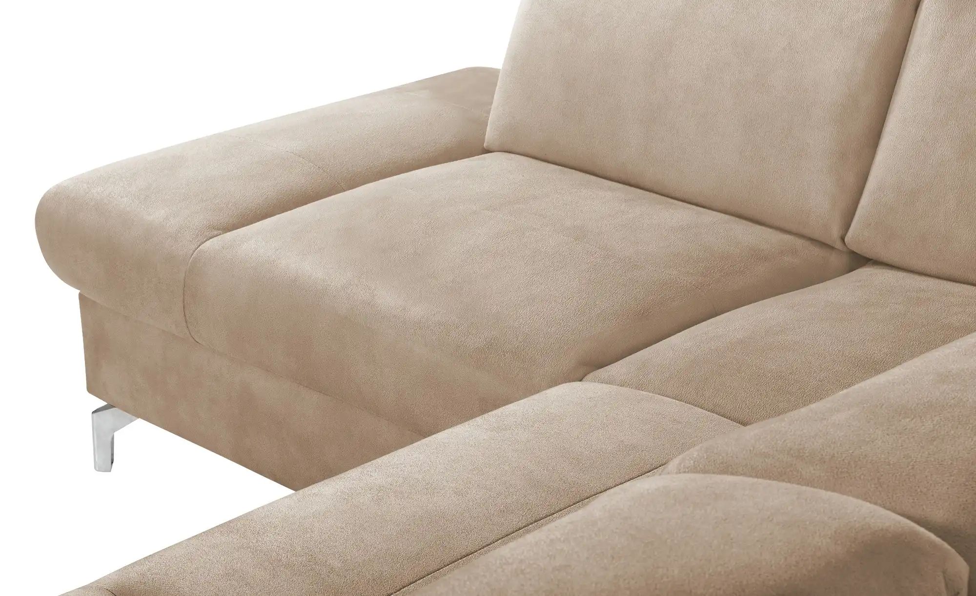 Thumbnail - uno Wohnlandschaft Wildleder-Optik Basel ¦ beige ¦ Maße (cm): B: 304 H: 100 T: 200.0 Polstermöbel > Sofas > Wohnlandscha...