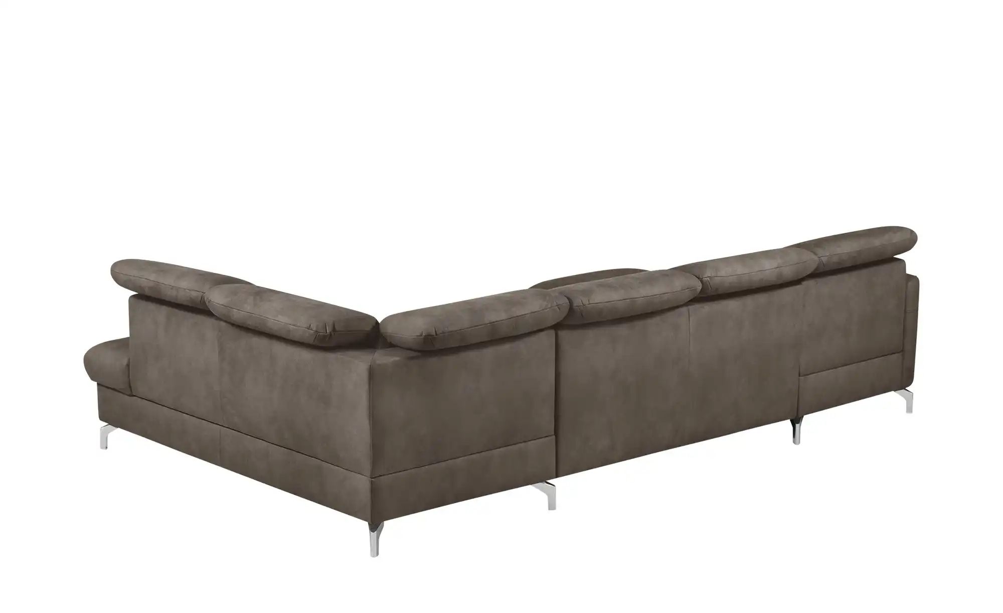 Thumbnail - uno Wohnlandschaft Wildleder-Optik Basel ¦ braun ¦ Maße (cm): B: 304 H: 100 T: 200.0 Polstermöbel > Sofas > Wohnlandscha...
