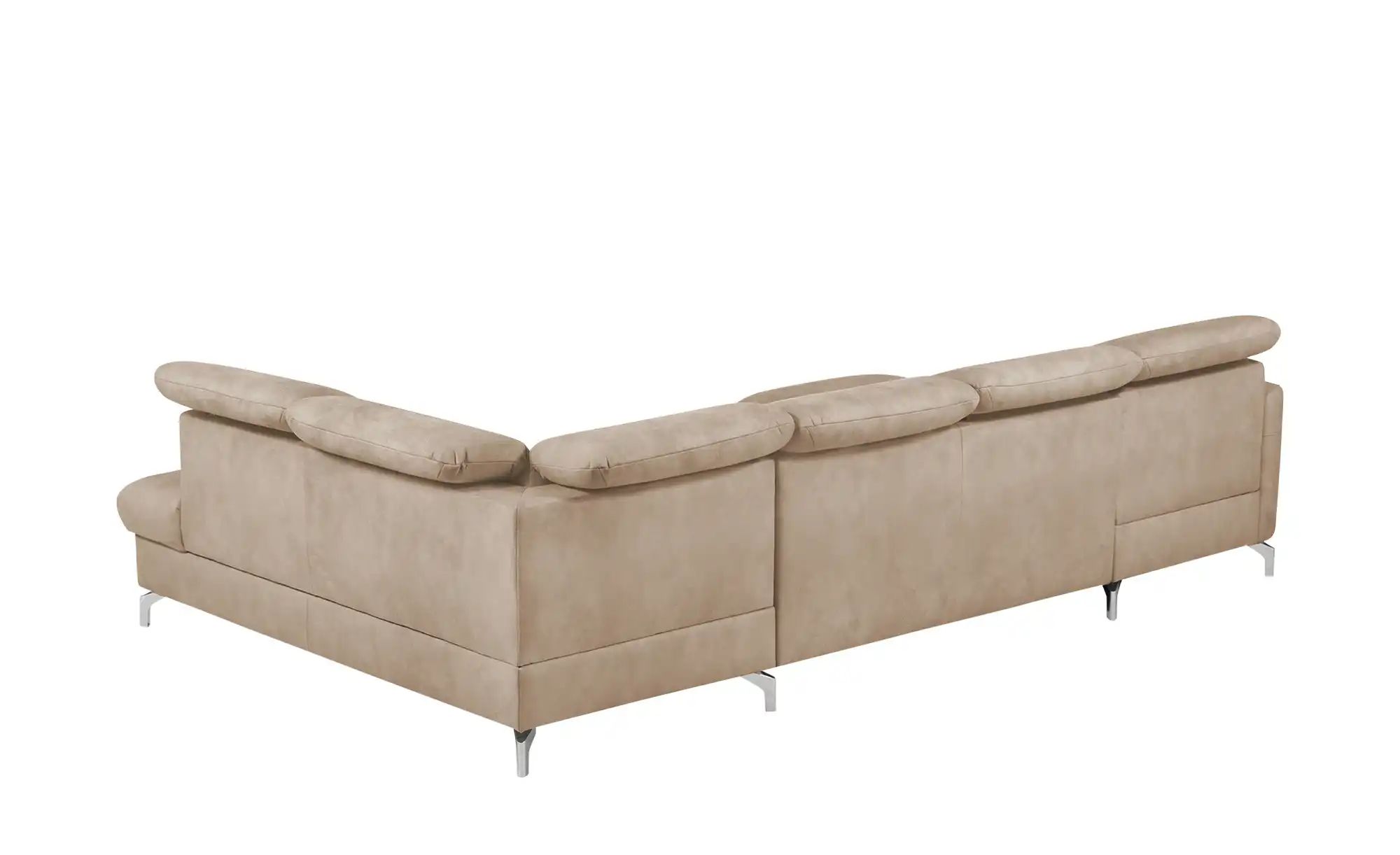 Thumbnail - uno Wohnlandschaft Wildleder-Optik Basel ¦ beige ¦ Maße (cm): B: 304 H: 100 T: 200.0 Polstermöbel > Sofas > Wohnlandscha...