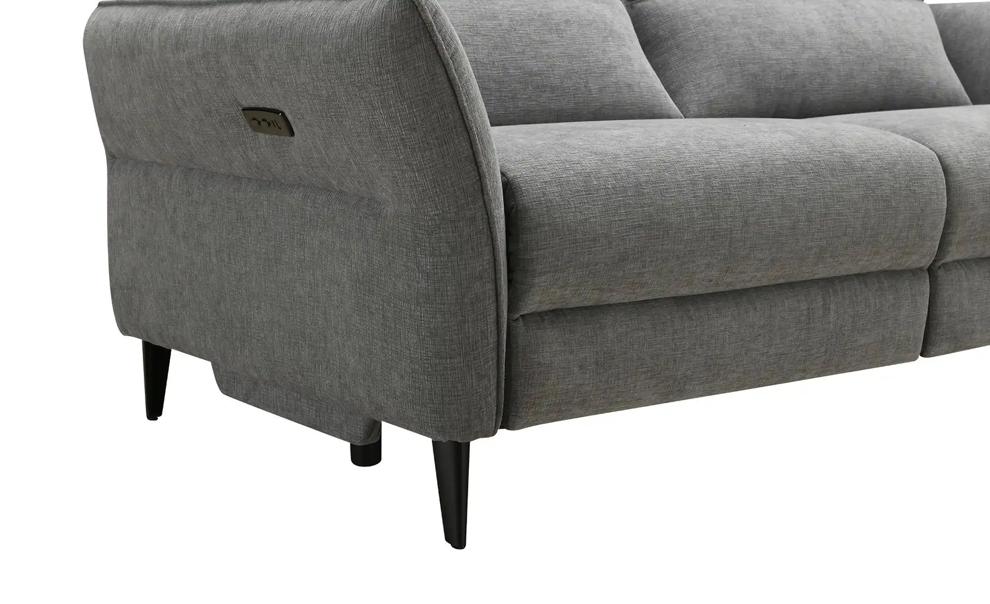 Thumbnail - uno Einzelsofa mit Relaxfunktion Henry ¦ grau ¦ Maße (cm): B: 199 H: 99 T: 92.0 Polstermöbel > Sofas > 3-Sitzer - Höffne...