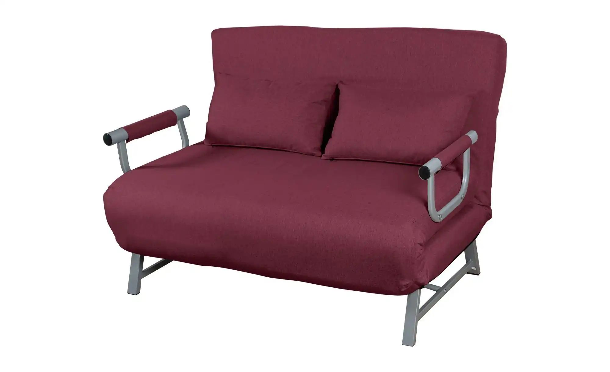 Schlafsofa  Kolino  ¦ rot ¦ Maße (cm): B: 127 H: 95 Polstermöbel > Sofas > günstig online kaufen