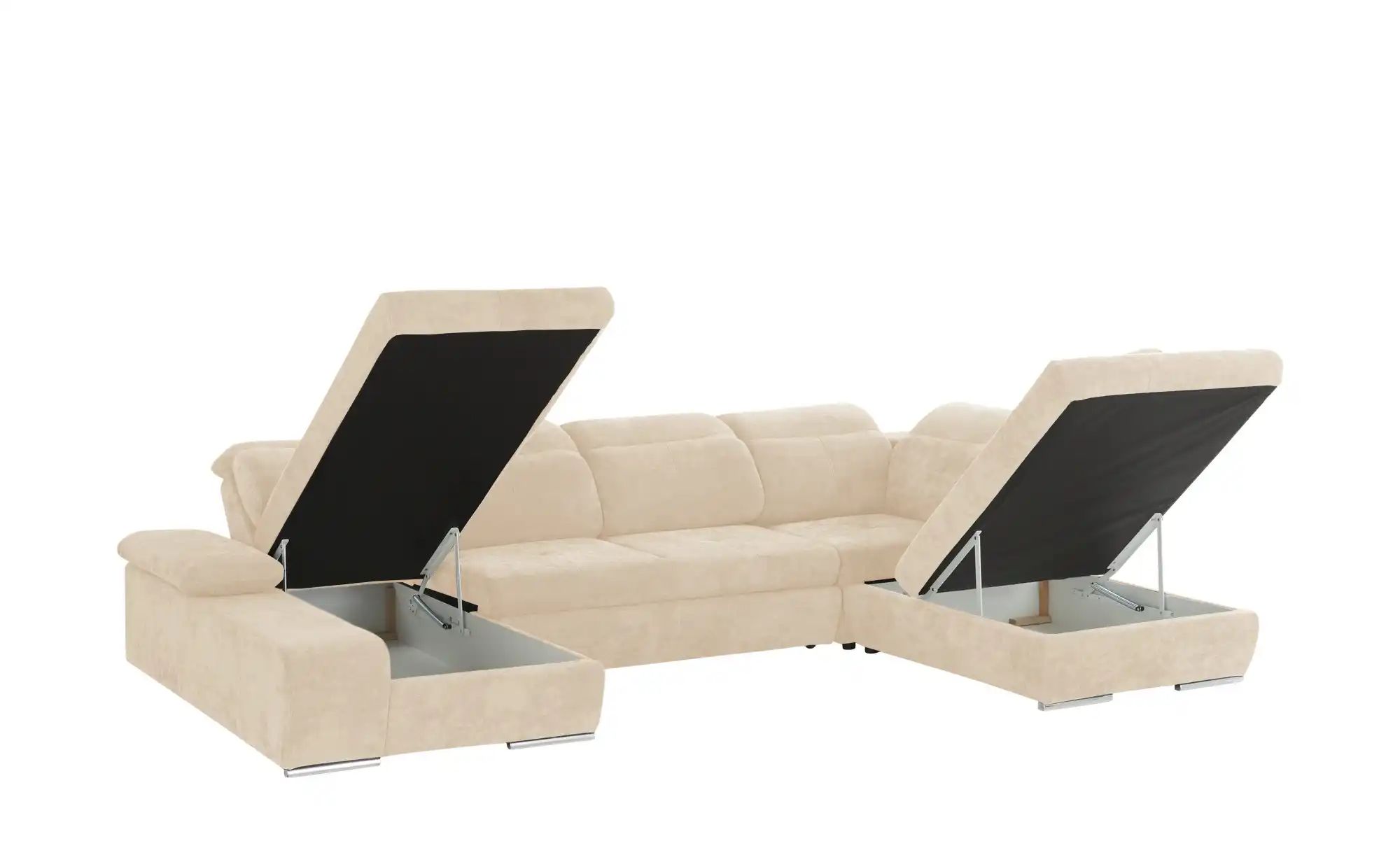 Thumbnail - switch Wohnlandschaft  Avilla ¦ creme ¦ Maße (cm): B: 355 H: 86 T: 234.0 Polstermöbel > Sofas > Schlafsofas - Höffner