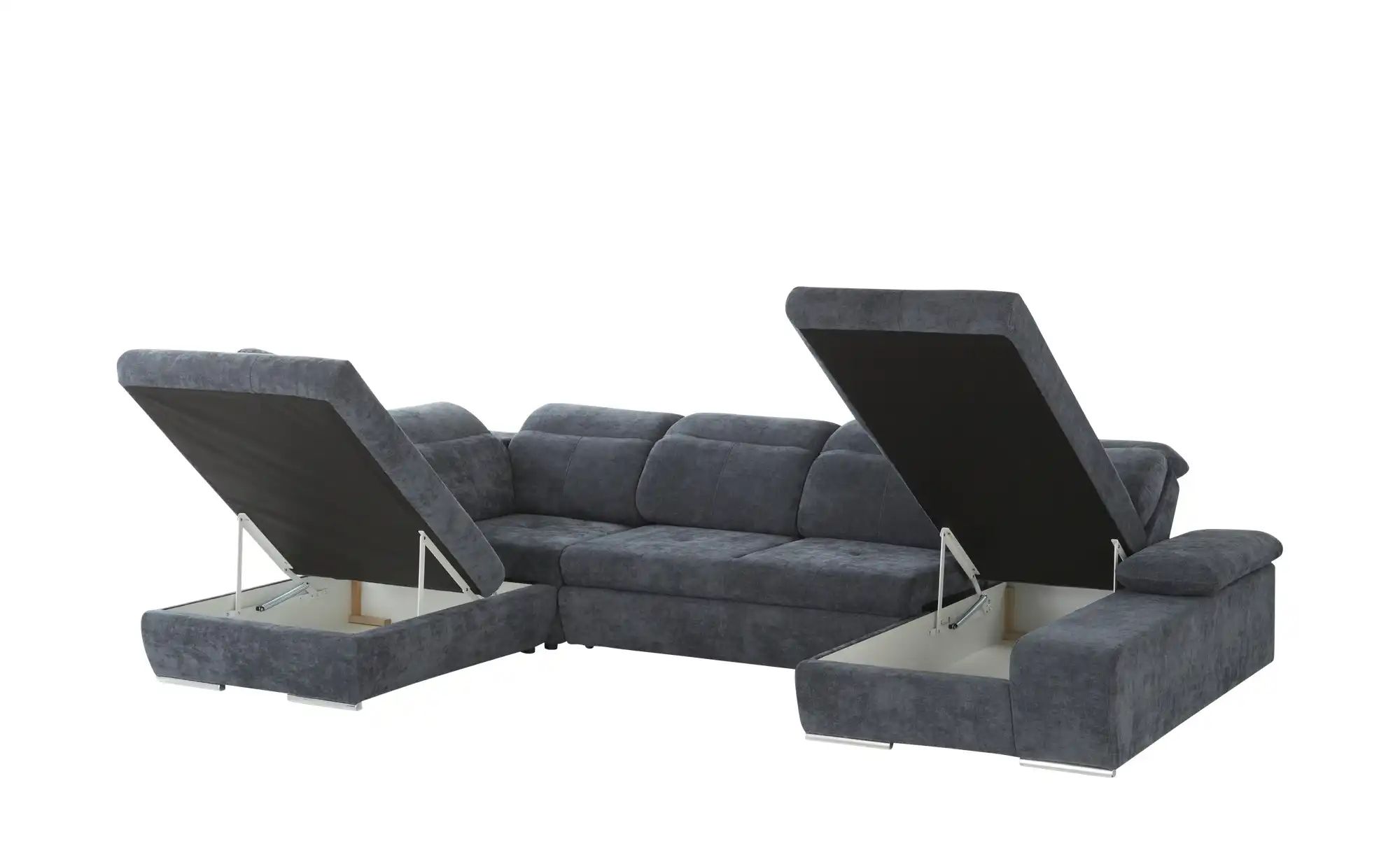 Thumbnail - switch Wohnlandschaft Avilla ¦ blau ¦ Maße (cm): B: 355 H: 86 T: 234.0 Polstermöbel > Sofas > Schlafsofas - Höffner