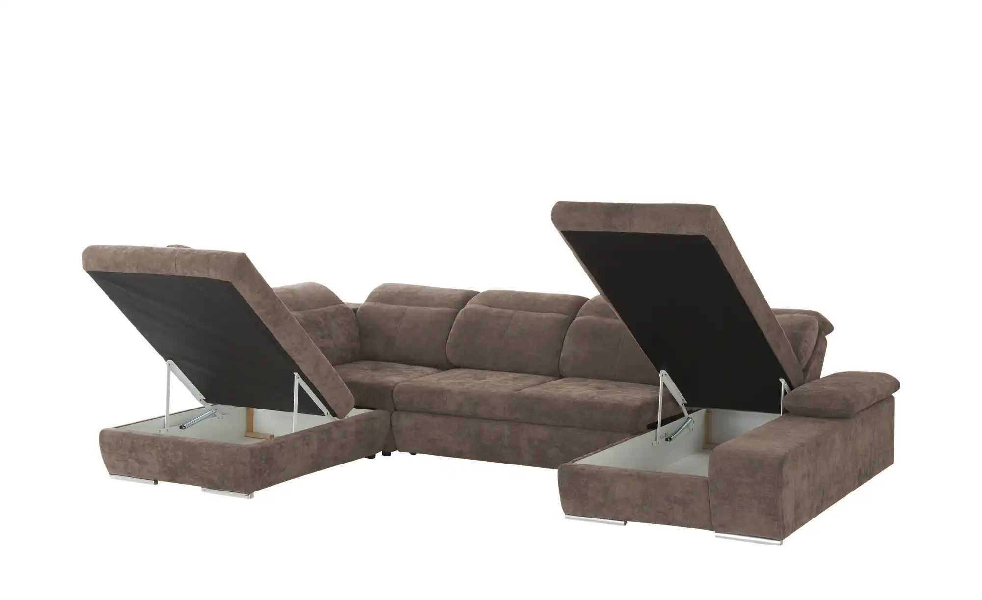 Thumbnail - switch Wohnlandschaft  Avilla ¦ braun ¦ Maße (cm): B: 355 H: 86 T: 234.0 Polstermöbel > Sofas > Schlafsofas - Höffner